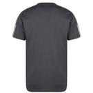 Gris - adidas - 3 adidas Kort Ärm T-Shirt Essentials Embroidered Linear Logo - 5