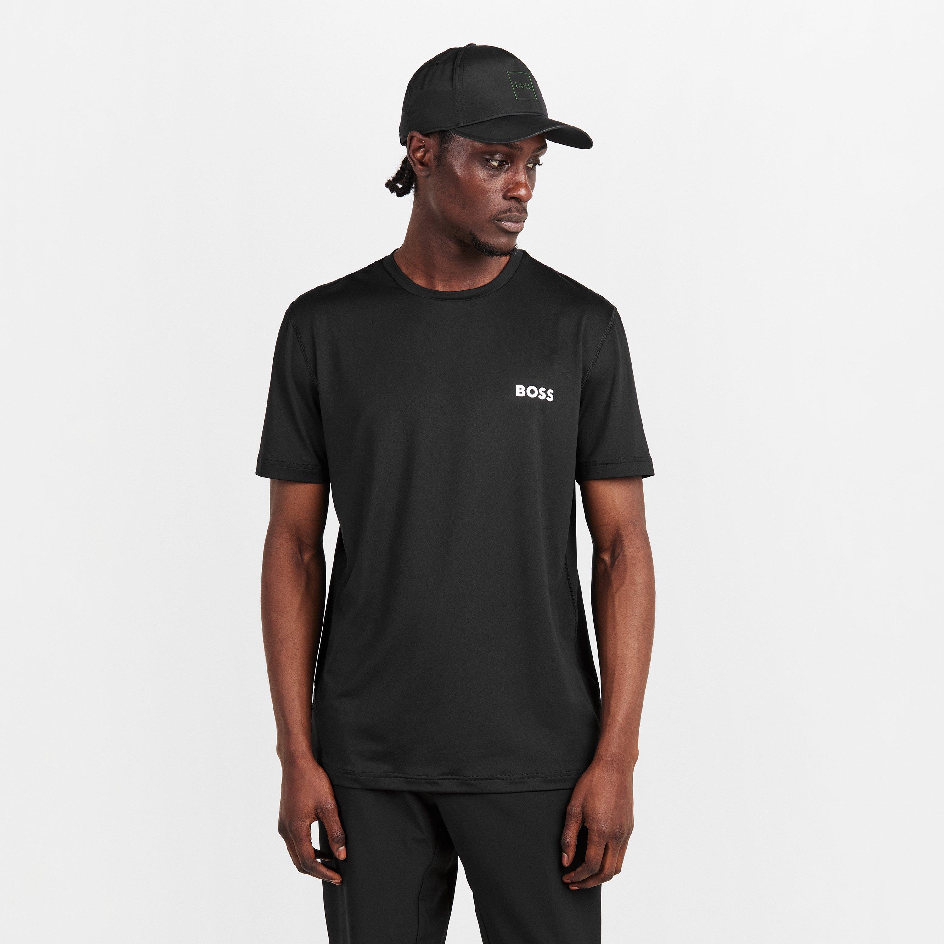 Boss | Ts Active Cn Logo 10267204 01 | Short Sleeve Performance T ...