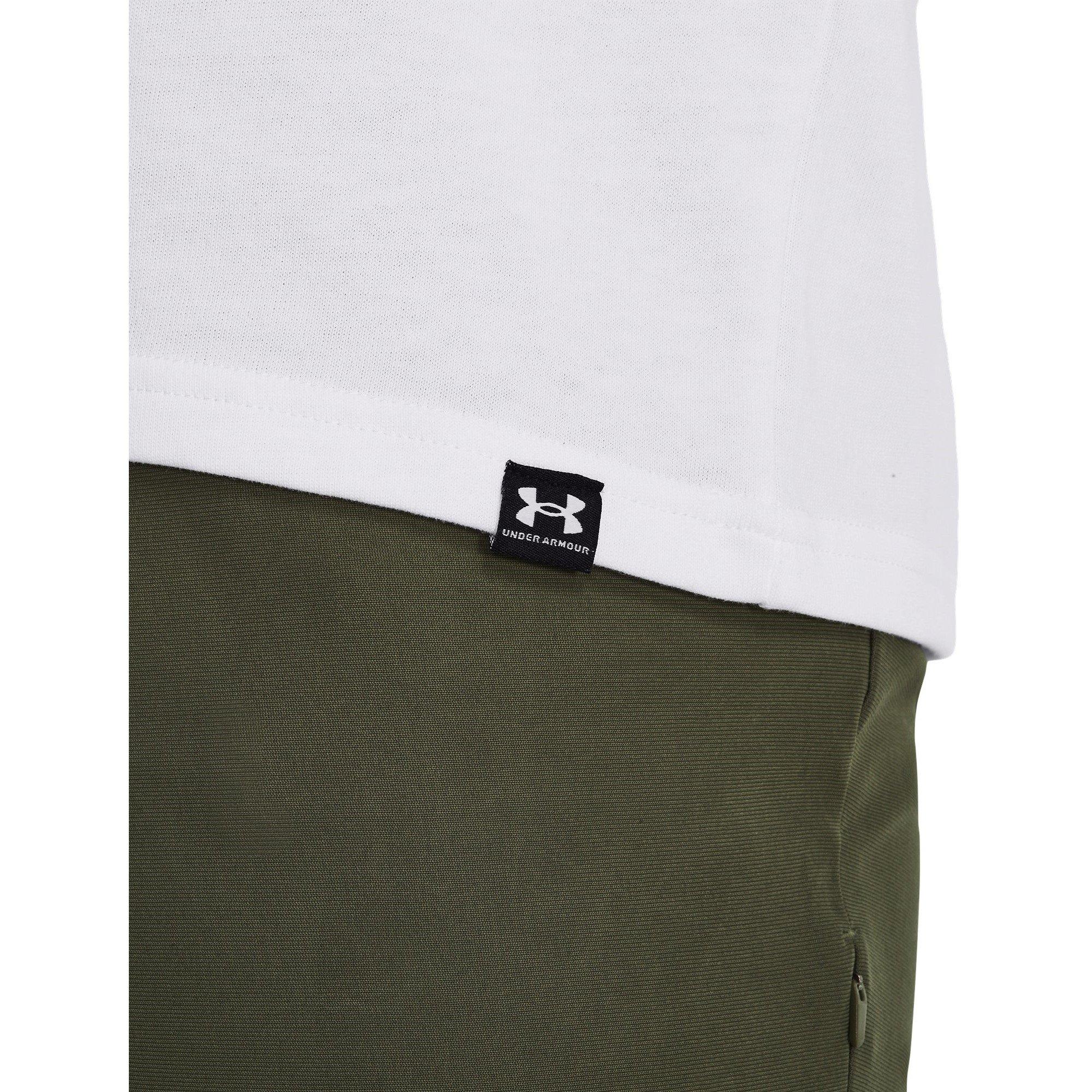 White - Under Armour - Men's Short-Sleeve Performance Gym Top - 12