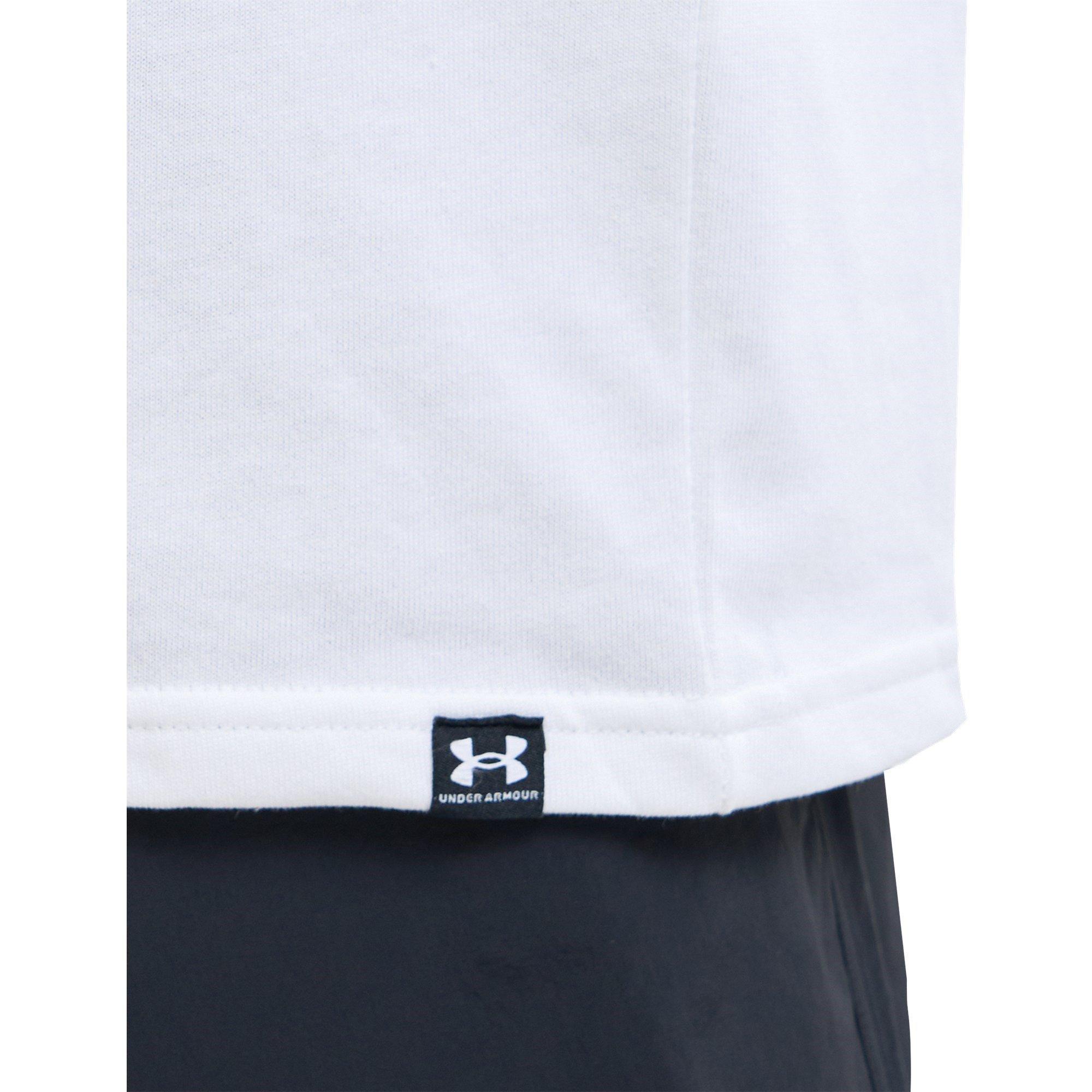 White - Under Armour - Men's Short-Sleeve Performance Gym Top - 14