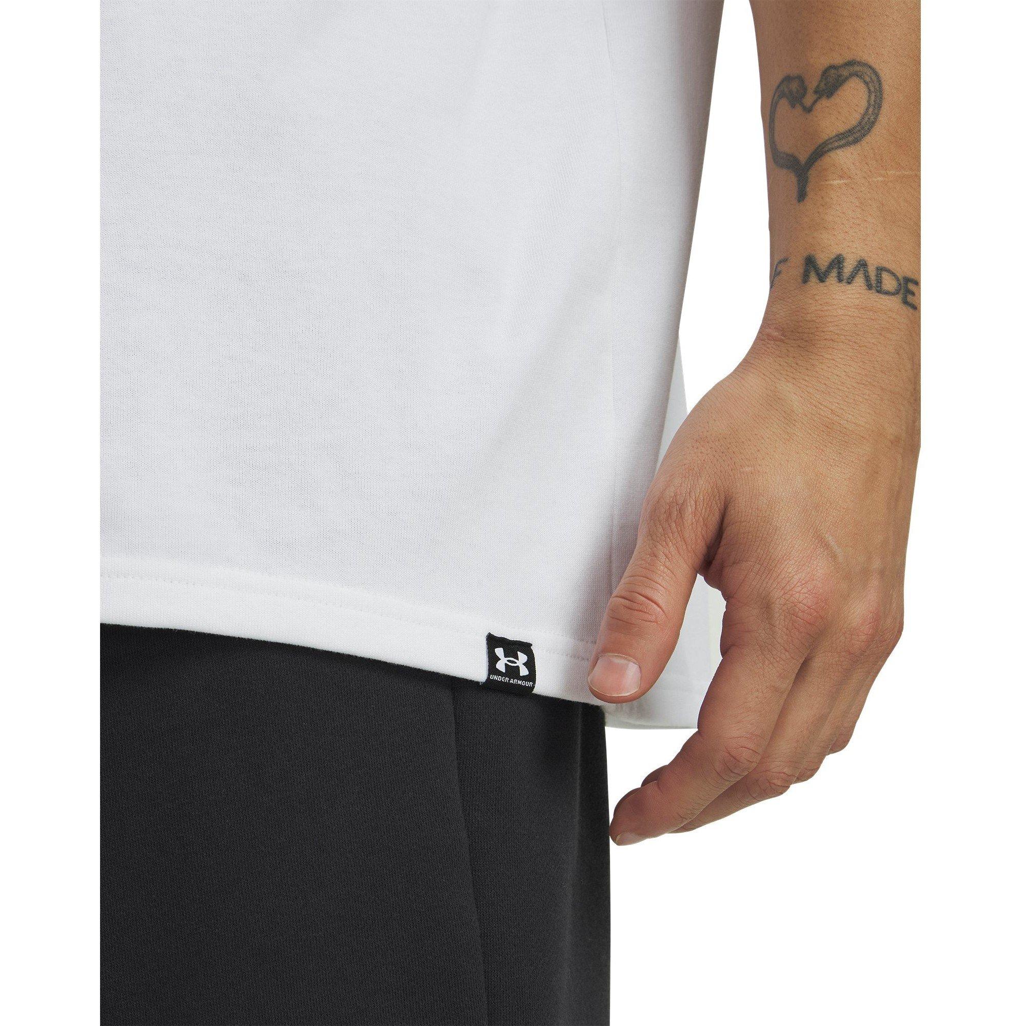 White - Under Armour - Men's Short-Sleeve Performance Gym Top - 15