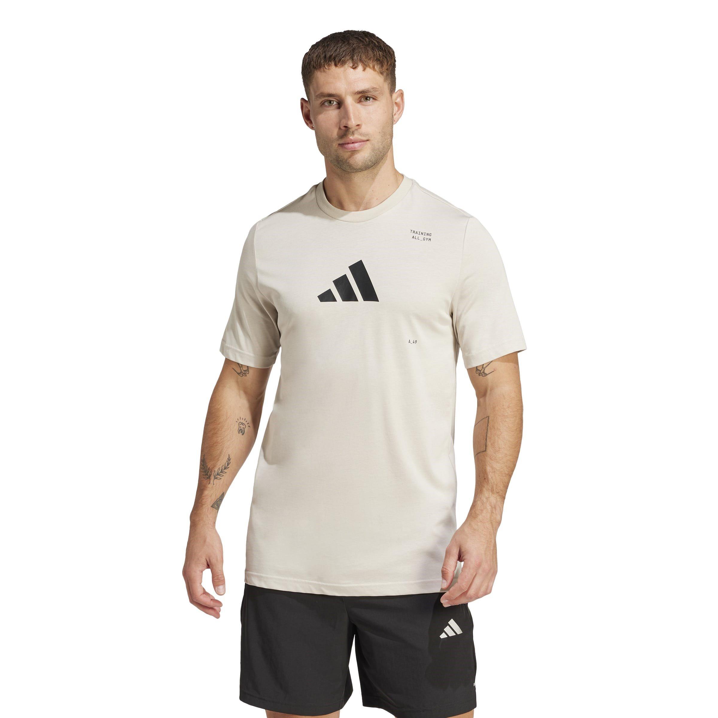 Wonder Alumina - adidas - Cat Short-Sleeve Performance Gym Top - 2