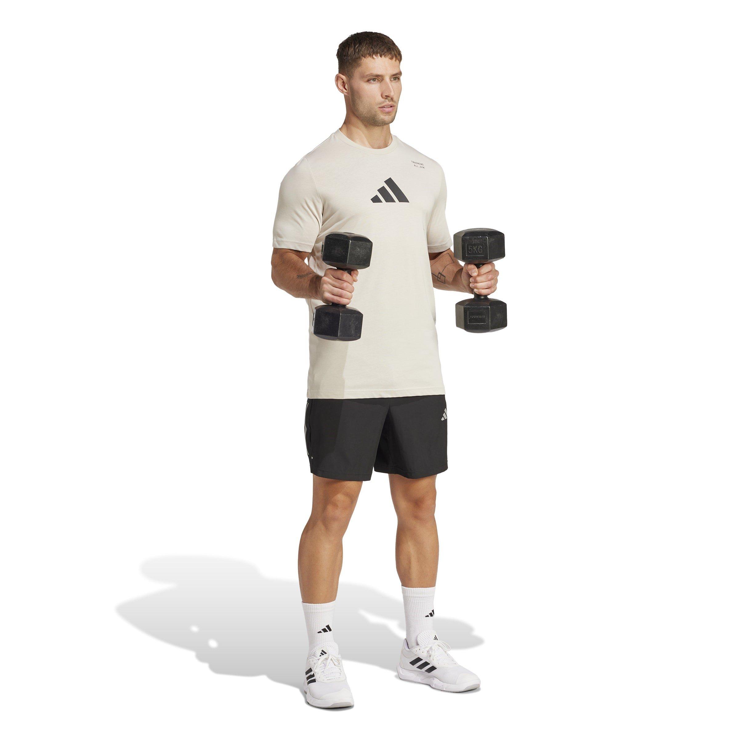 Wonder Alumina - adidas - Cat Short-Sleeve Performance Gym Top - 4