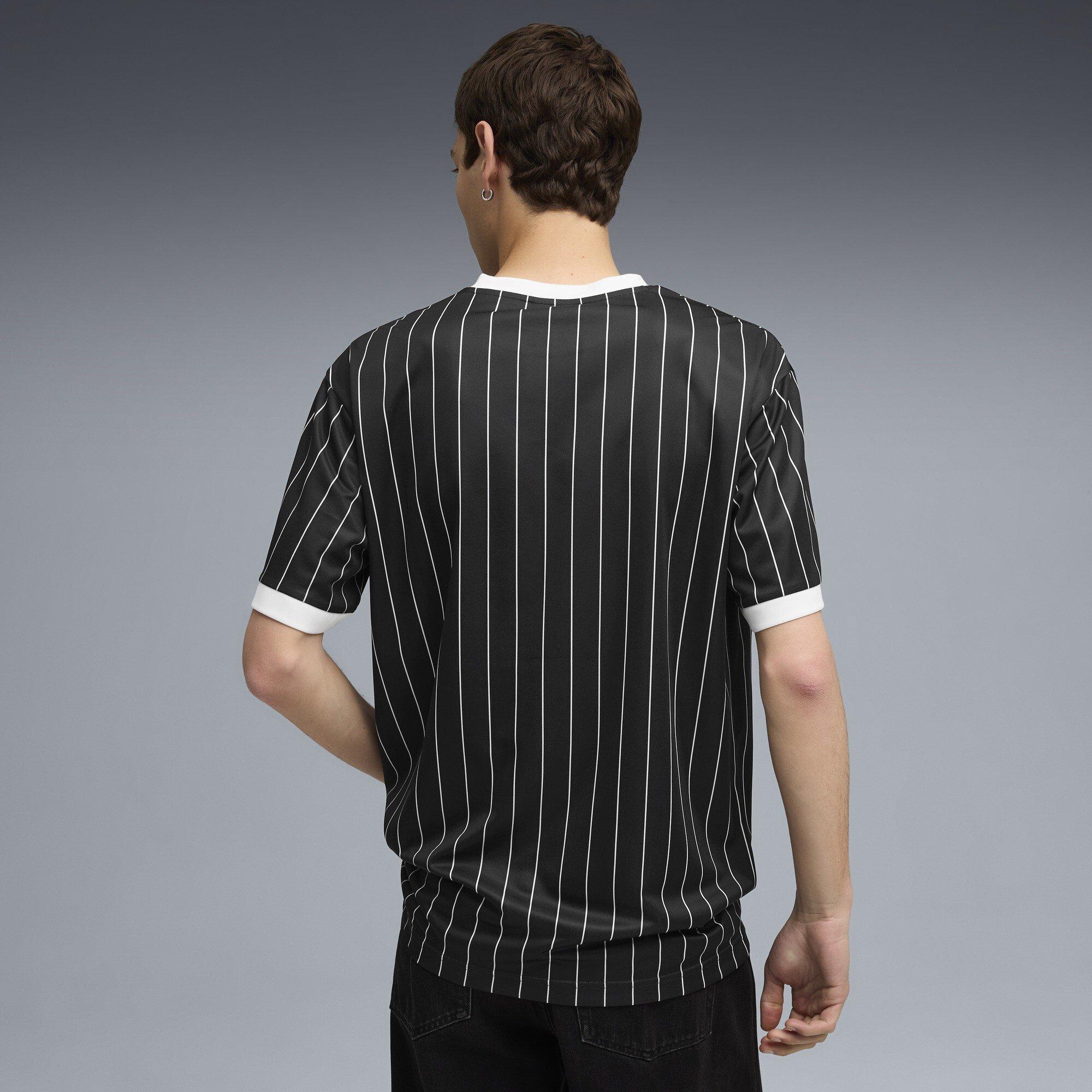 Puma Black - Puma - Mens Striped T-Shirt - 4