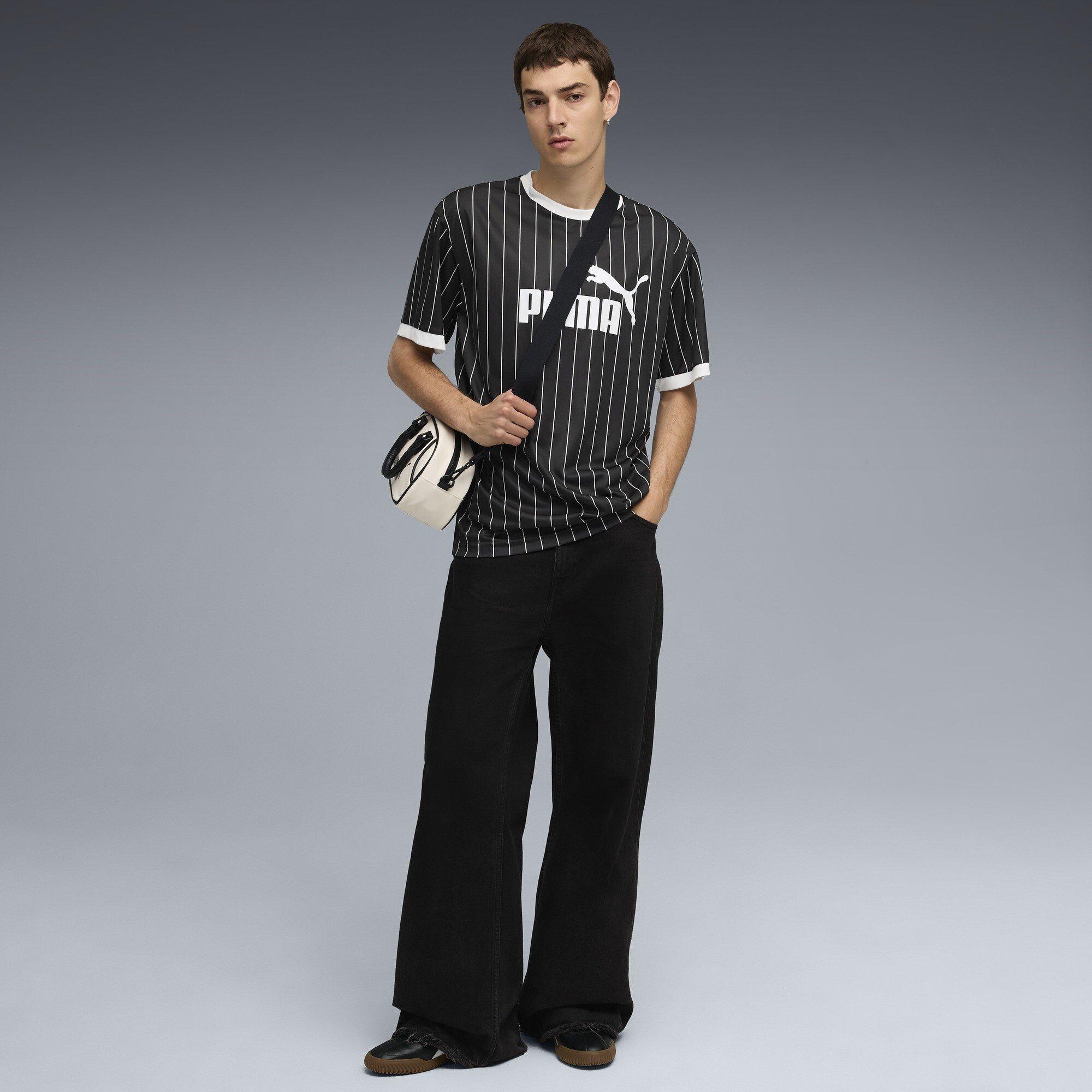 Puma Black - Puma - Mens Striped T-Shirt - 7