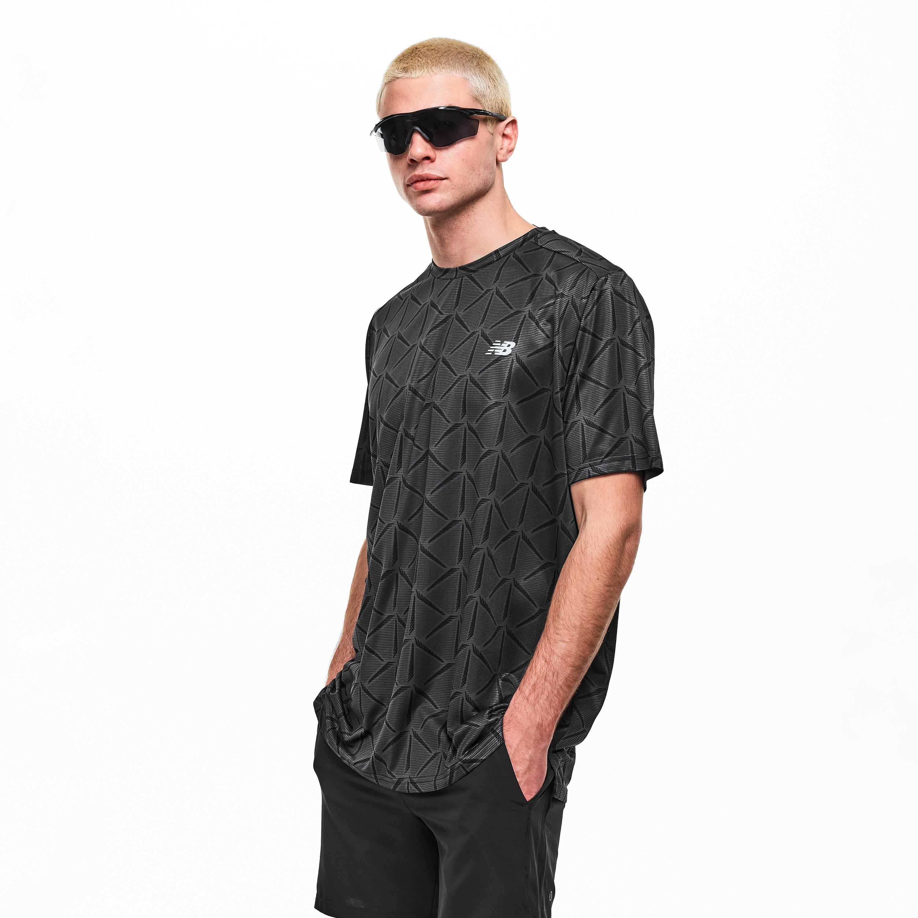 Black - New Balance - NB Print Tee Sn62 - 3