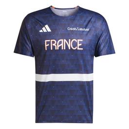 adidas Team France Athletisme T Shirt