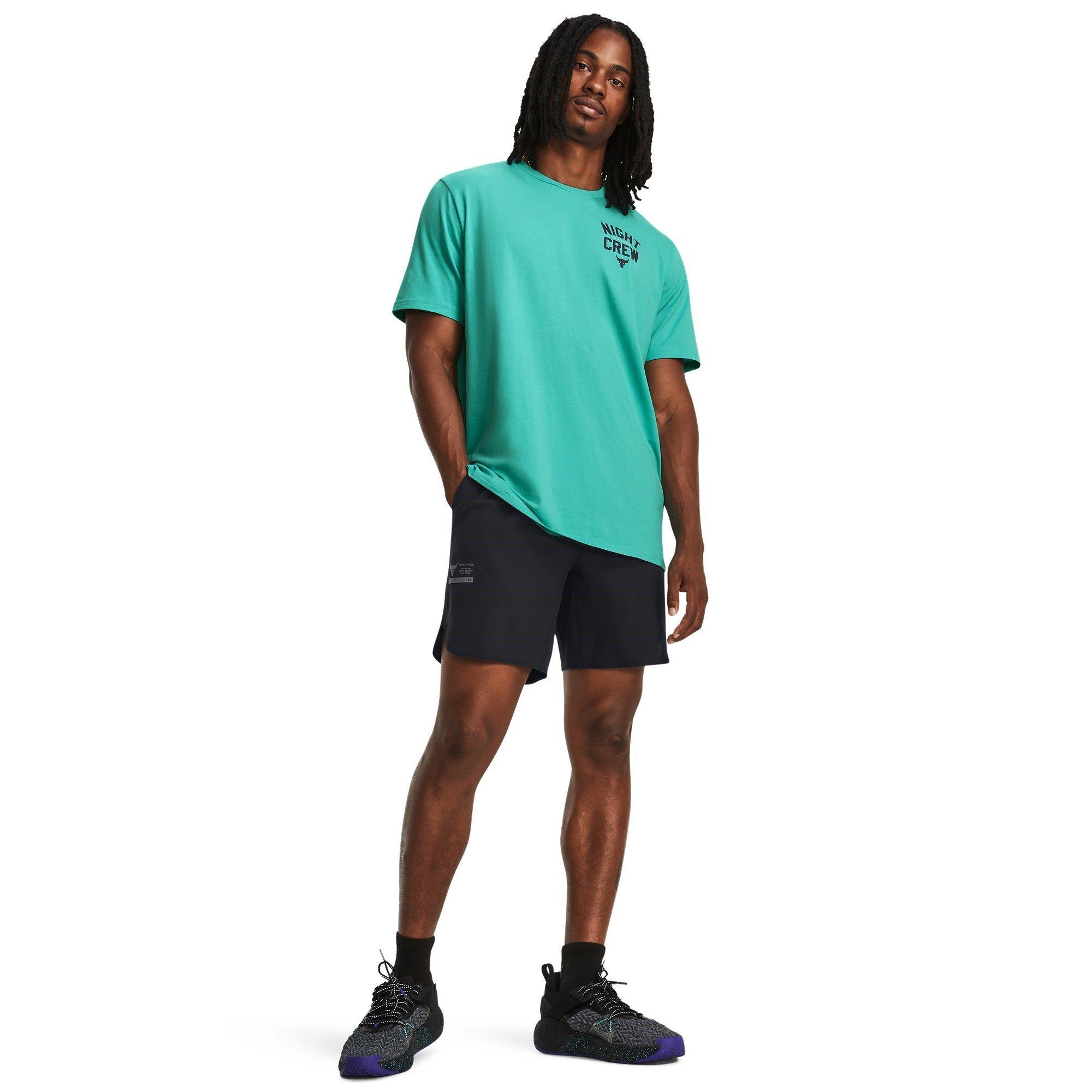 Green - Under Armour - Short-Sleeve Performance Gym Top - 6