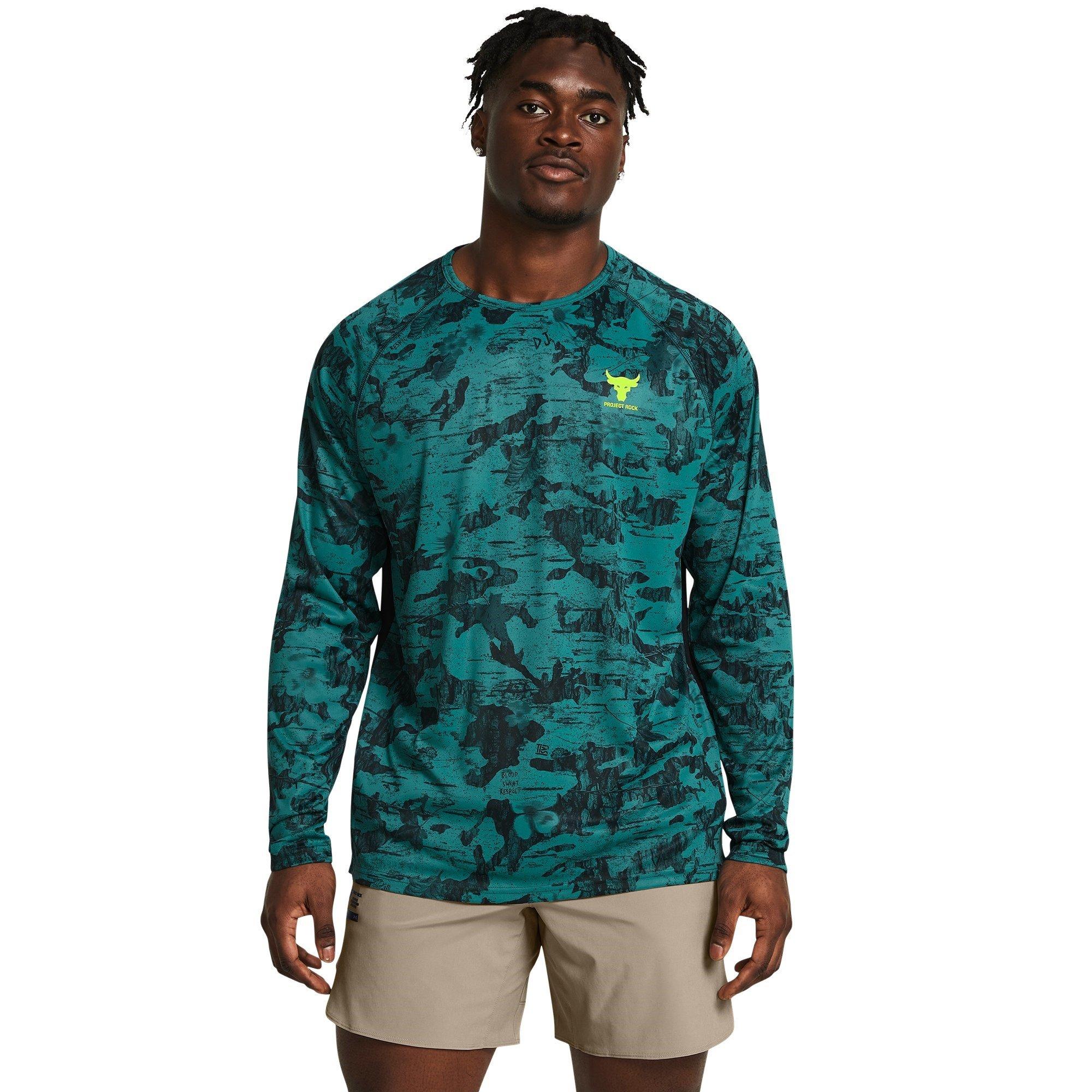 Blå - Under Armour - Long-Sleeve Performance Gym Top - 3