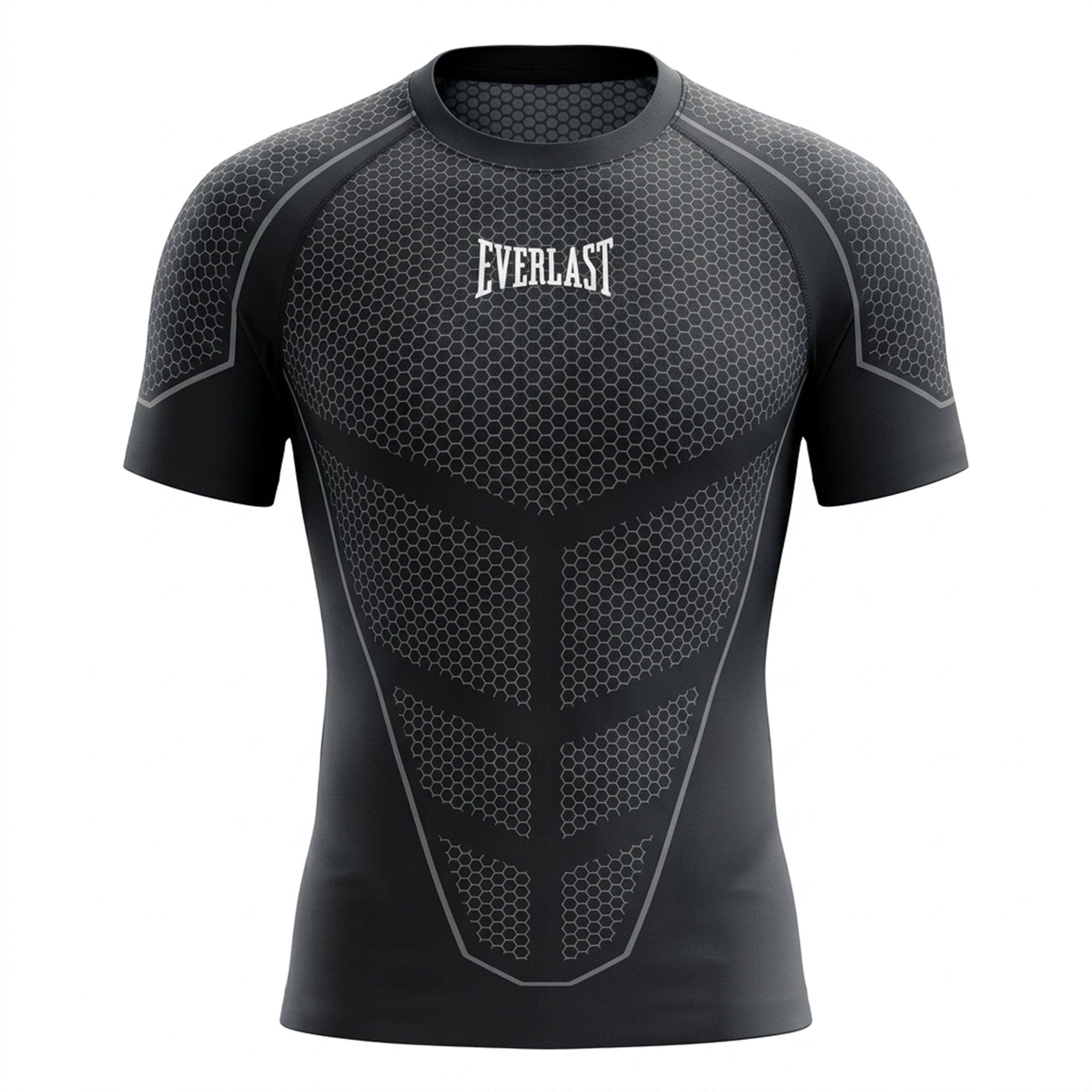 Sort - Everlast - Everlast Short Sleeve Performance T-Shirts Mens - 1