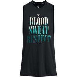 Under Armour Armour Ua Pjt Rck Bsr Payoff Tank Gym Top Mens