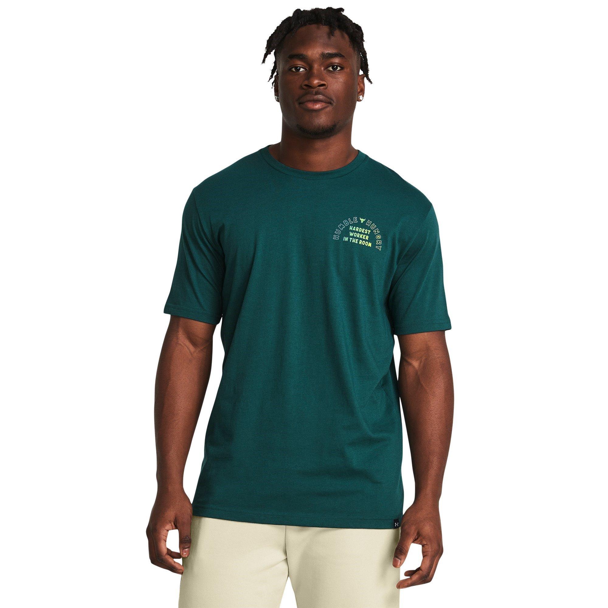 Blue - Under Armour - Short-Sleeve Performance Gym Top - 3