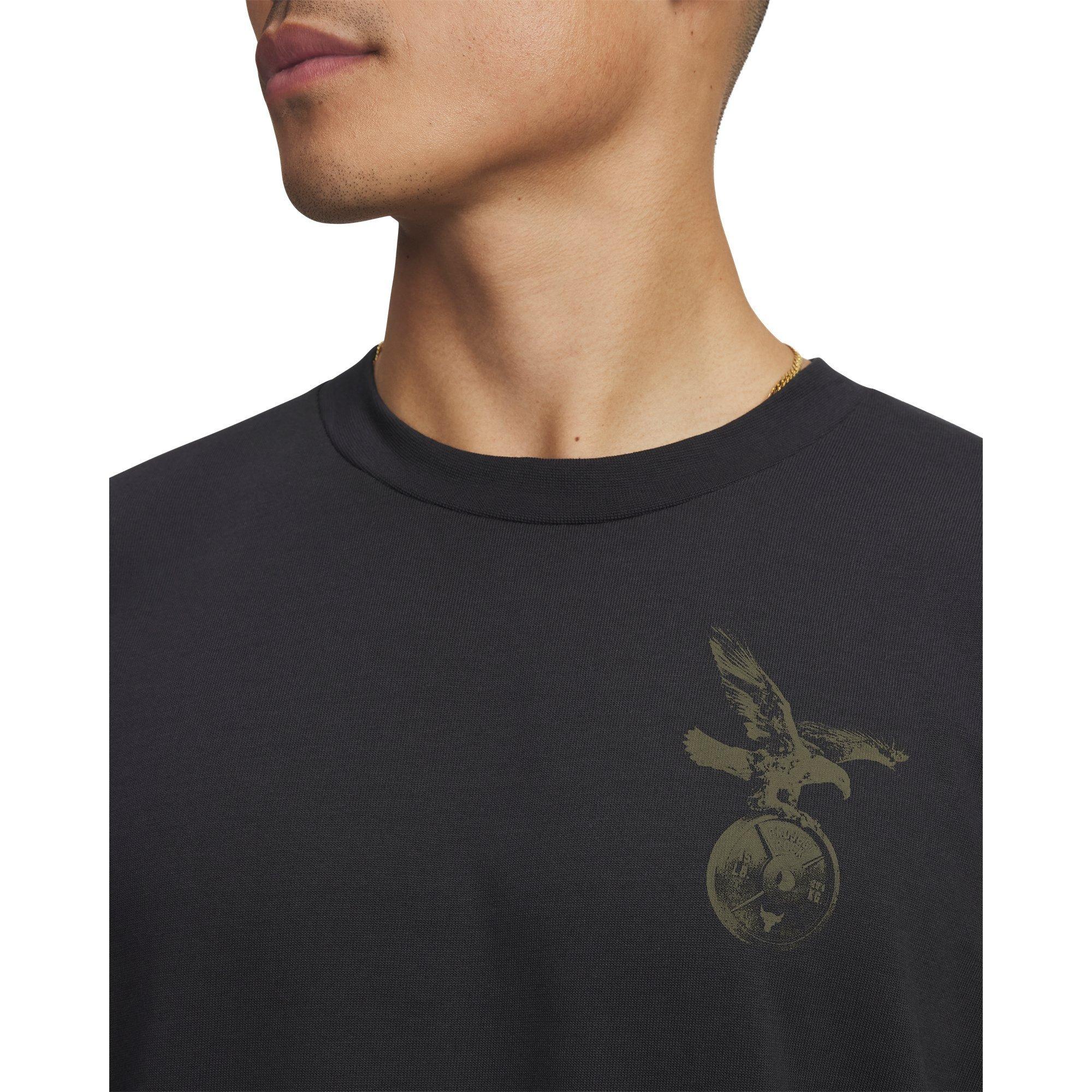 Black - Under Armour - Men's Project Rock Short Sleeve Training T-Shirt - 3