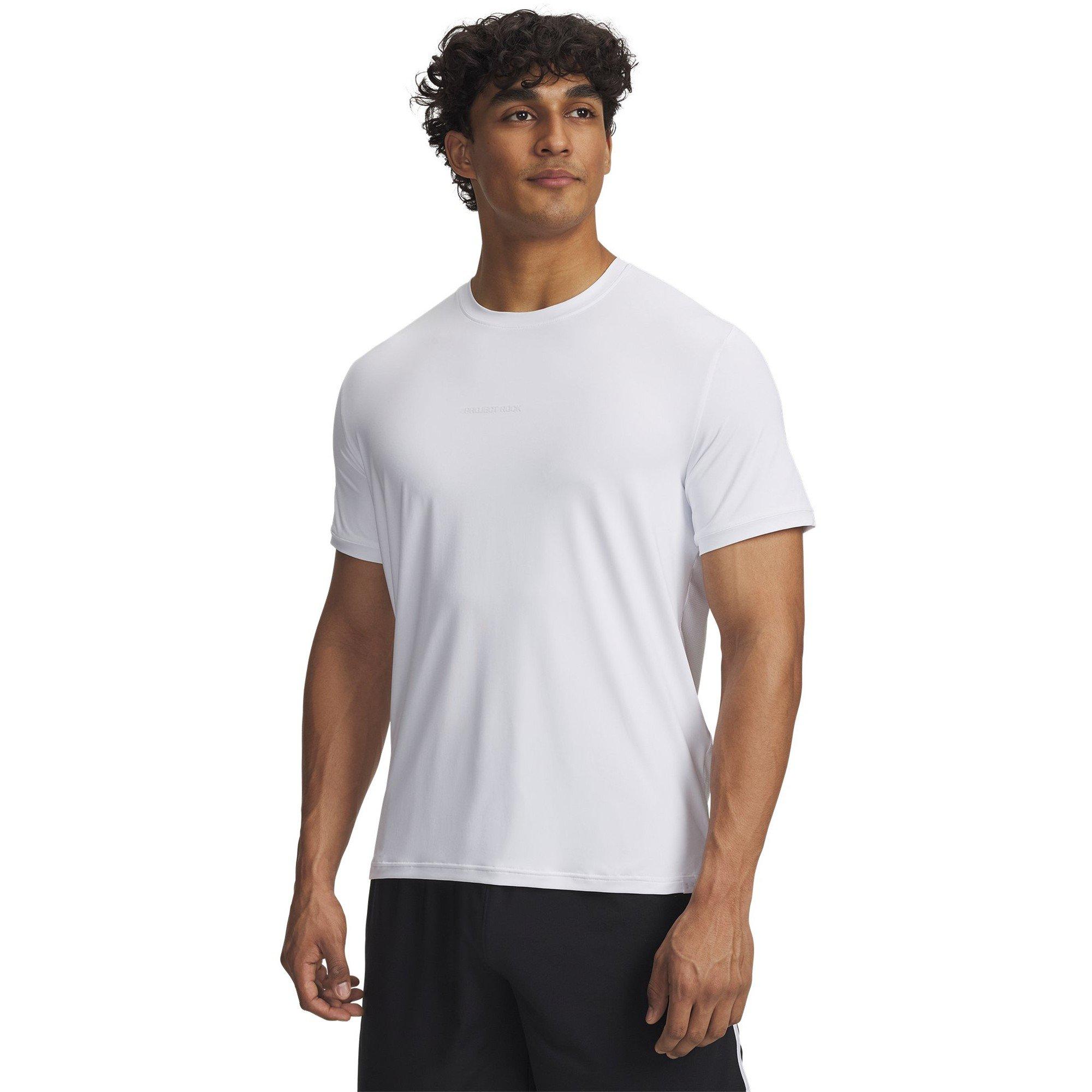 Blanc - Under Armour - Pjt Rck  Chill SS Sn99 - 1