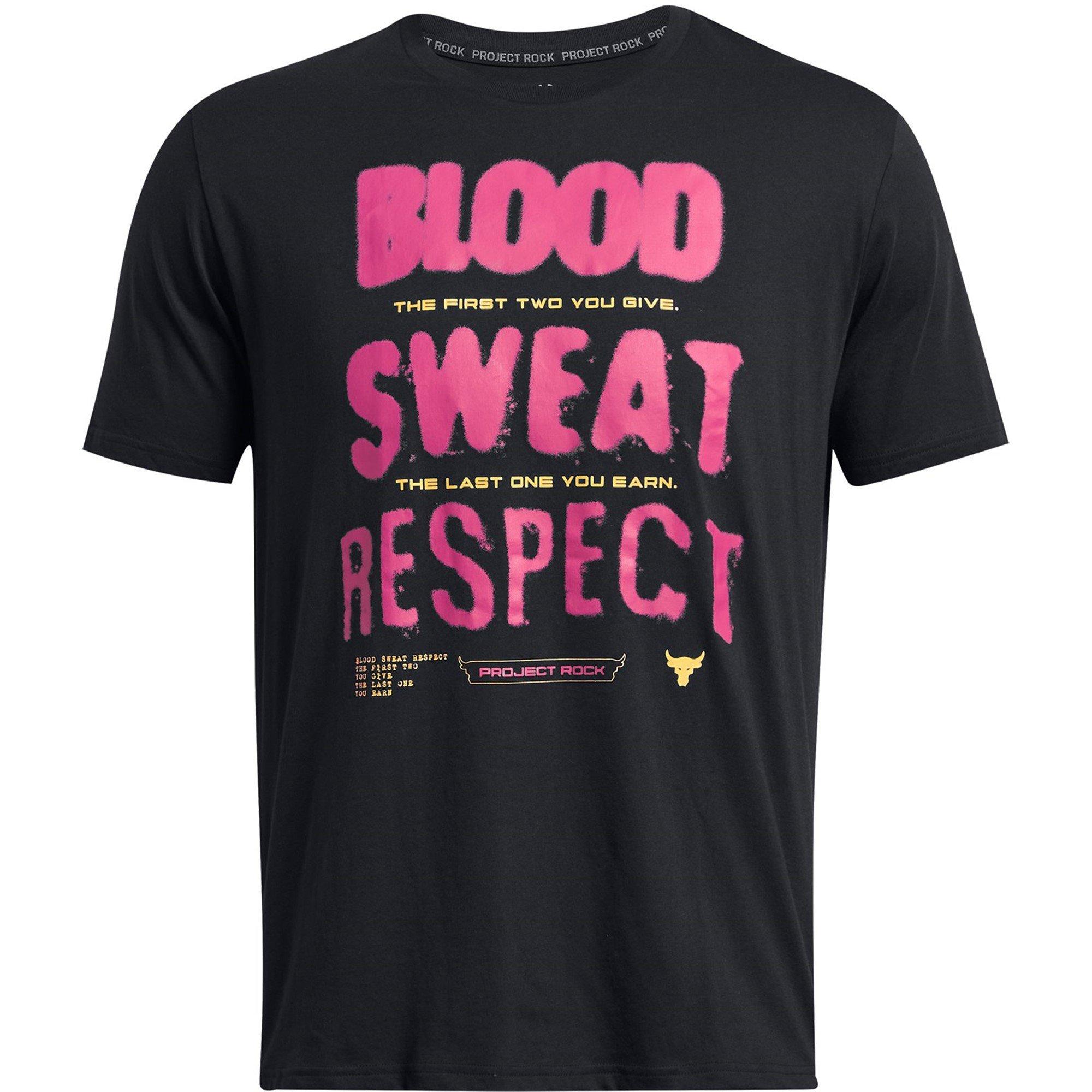 Black - Under Armour - Short-Sleeve Performance Gym Top - 1