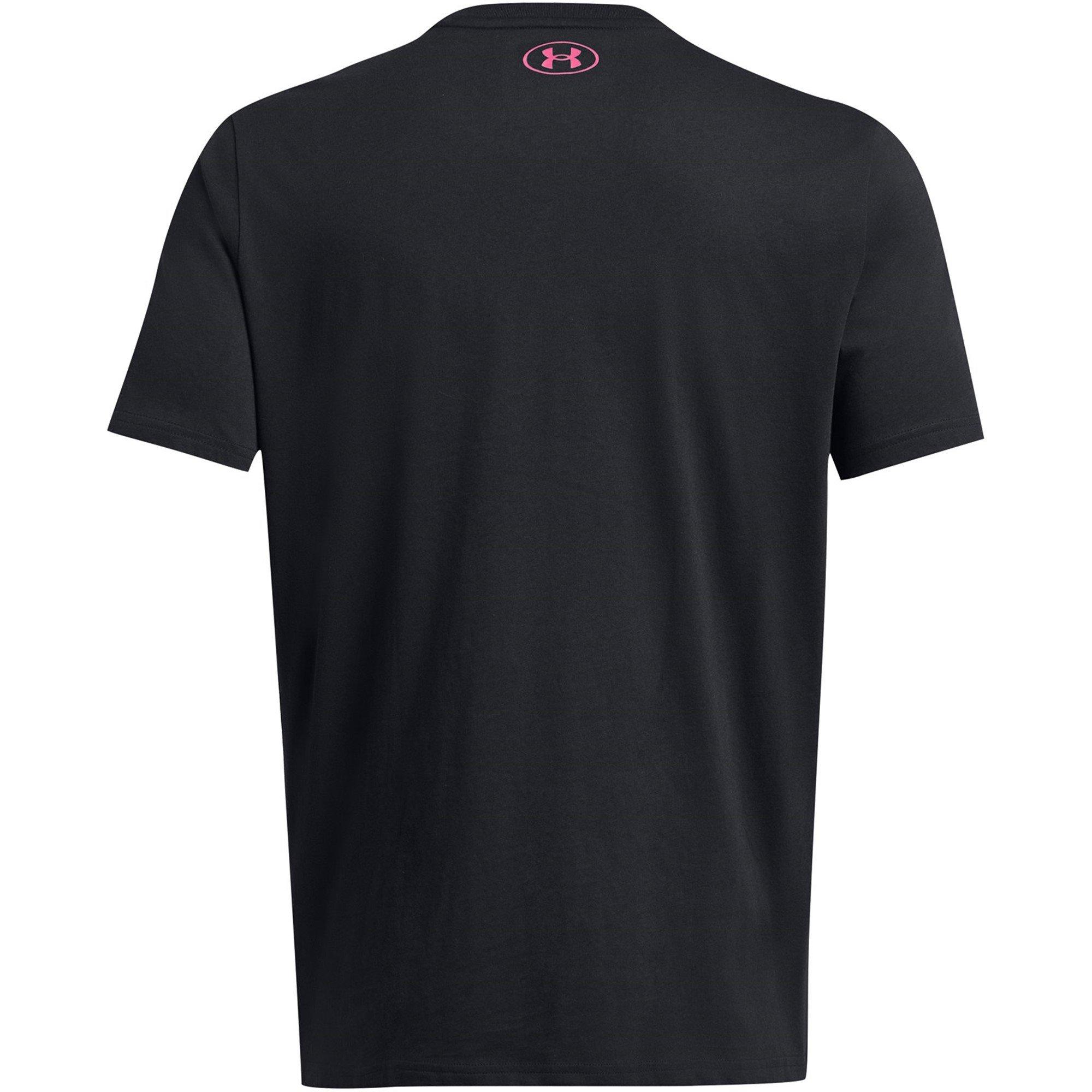Black - Under Armour - Short-Sleeve Performance Gym Top - 2