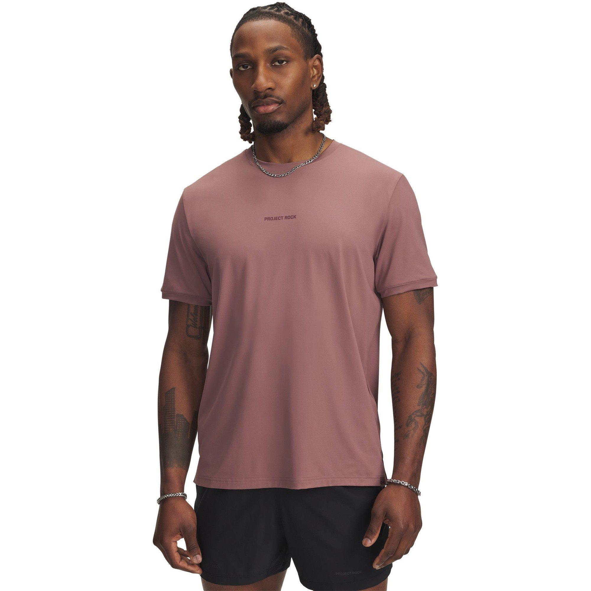 Under Armour Men's Pjt Rck Chill Ss - Brown - M