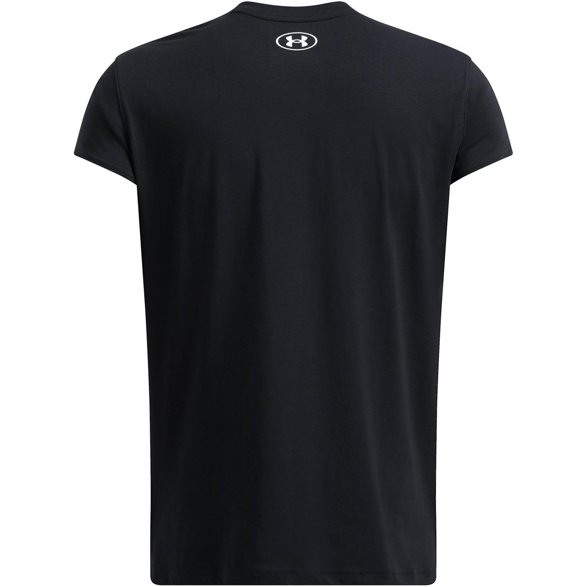 Black - Under Armour - Evolve Short-Sleeve Performance Gym Top - 2