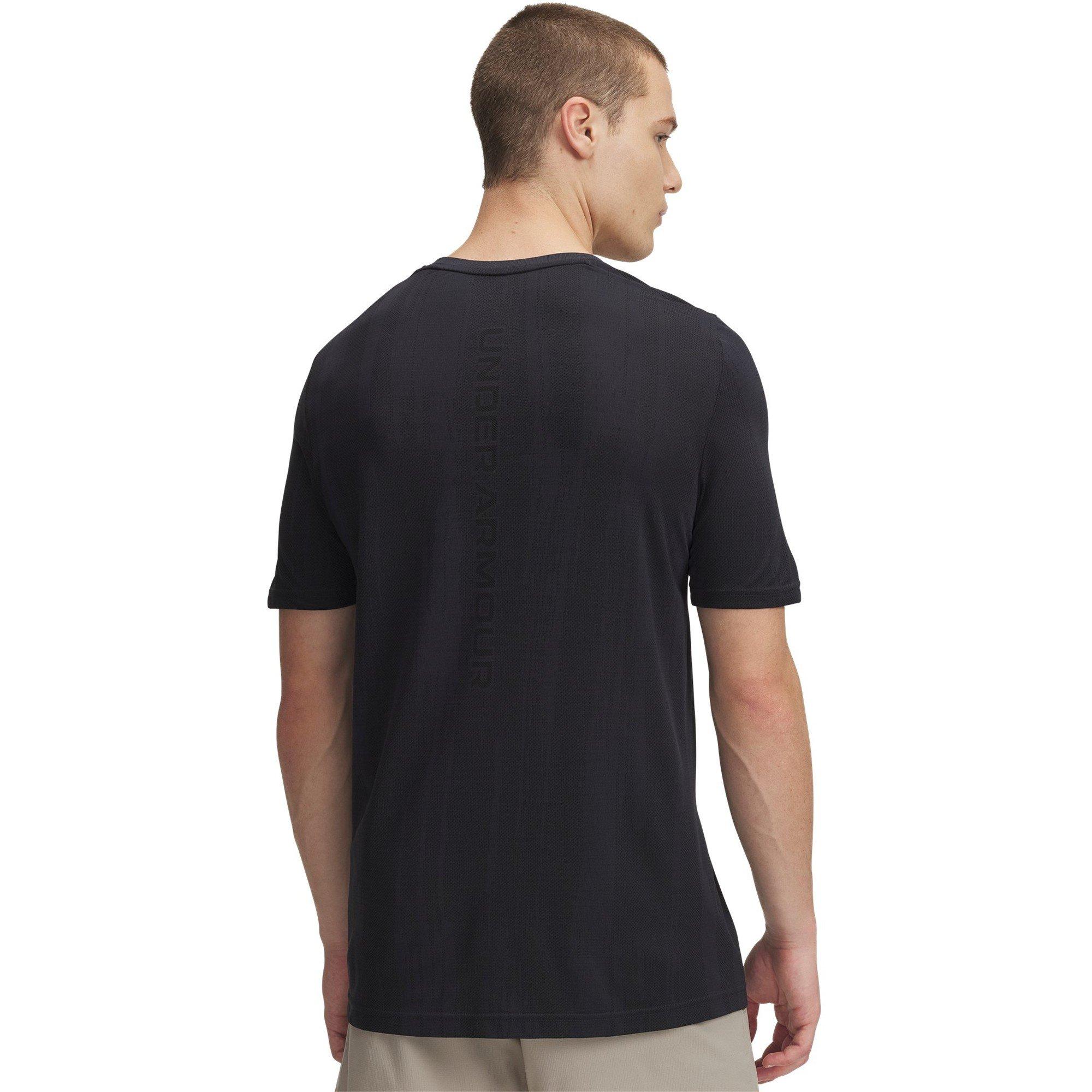 Black - Under Armour - Men's Vanish Seamless Novelty Short Sleeve T-Shirt - 2