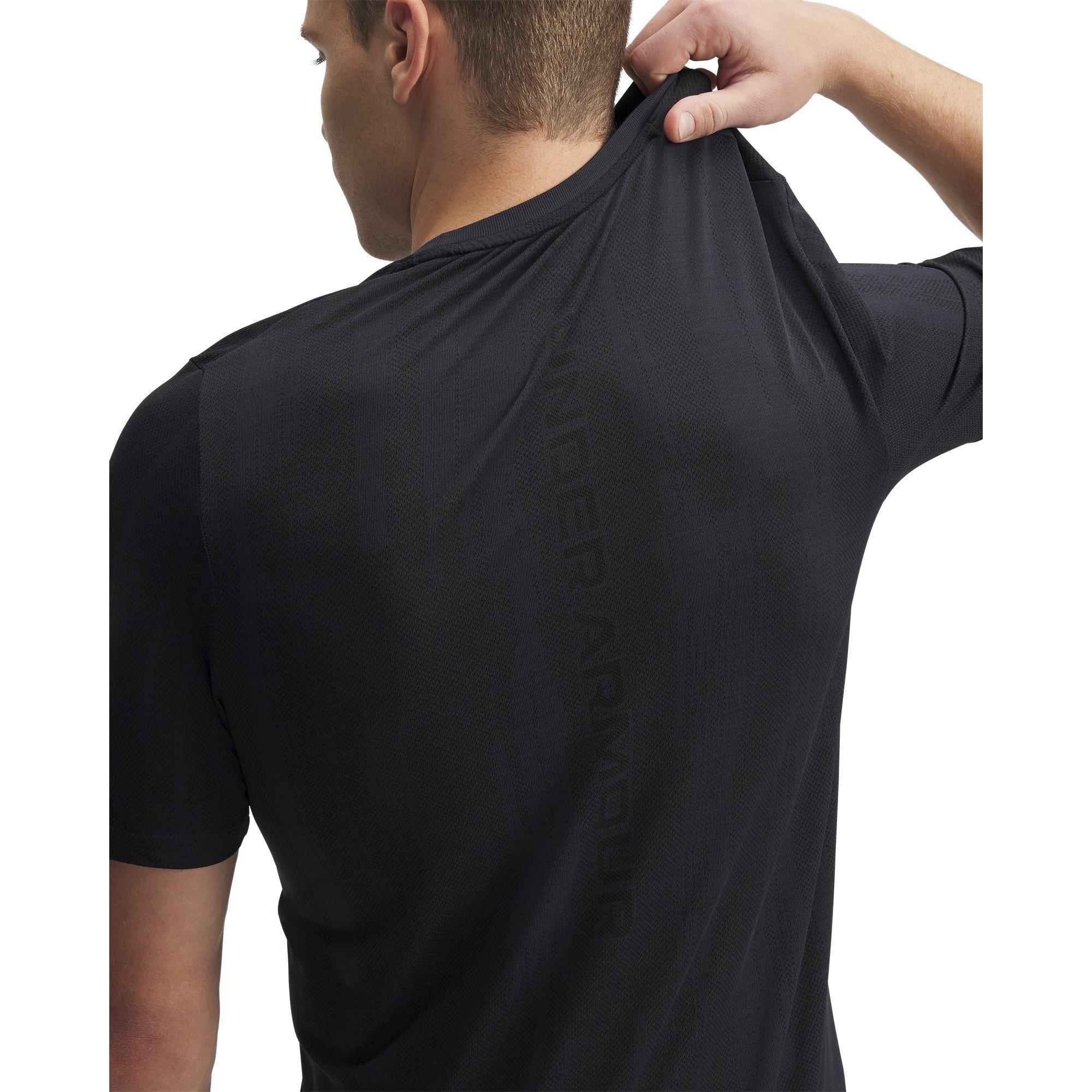 Black - Under Armour - Men's Vanish Seamless Novelty Short Sleeve T-Shirt - 3