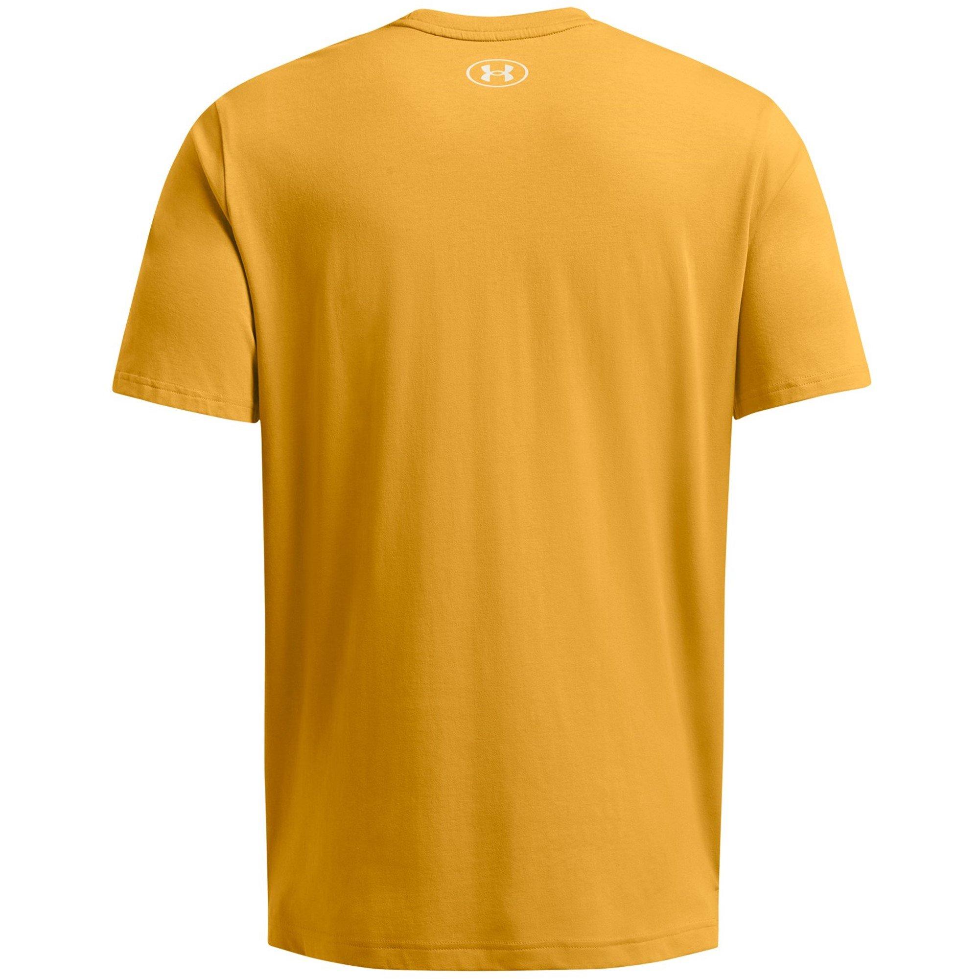 Yellow - Under Armour - Short-Sleeve Performance Gym Top - 2