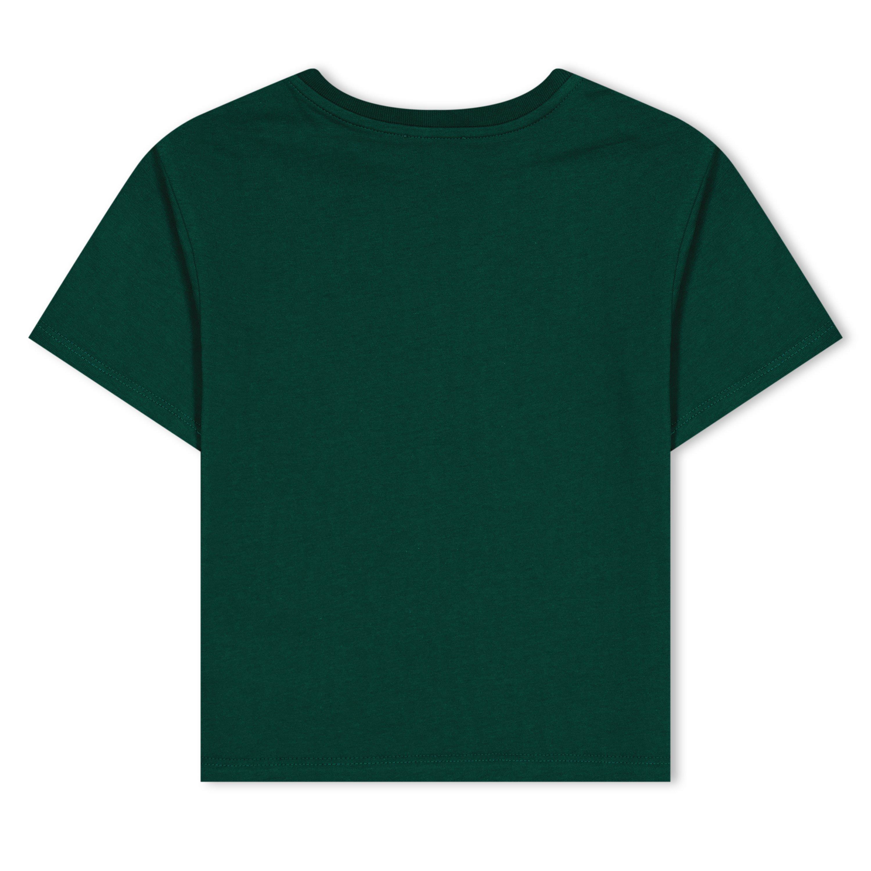 Green V0340 - Dolce and Gabbana - Logo Crew T-Shirt Juniors - 2