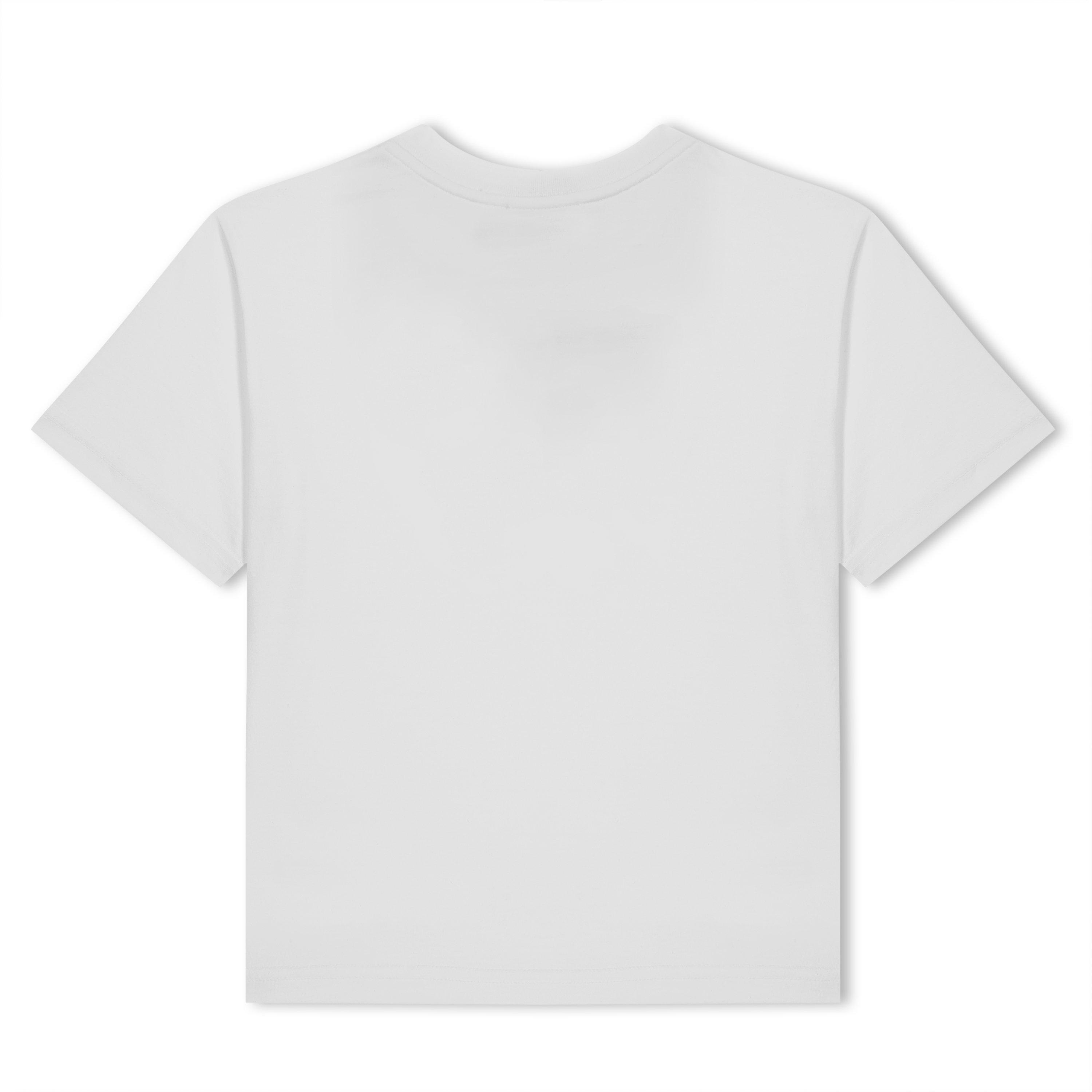 Wht/Blk W0800 - Dolce and Gabbana - Logo Print T-Shirt Juniors - 2