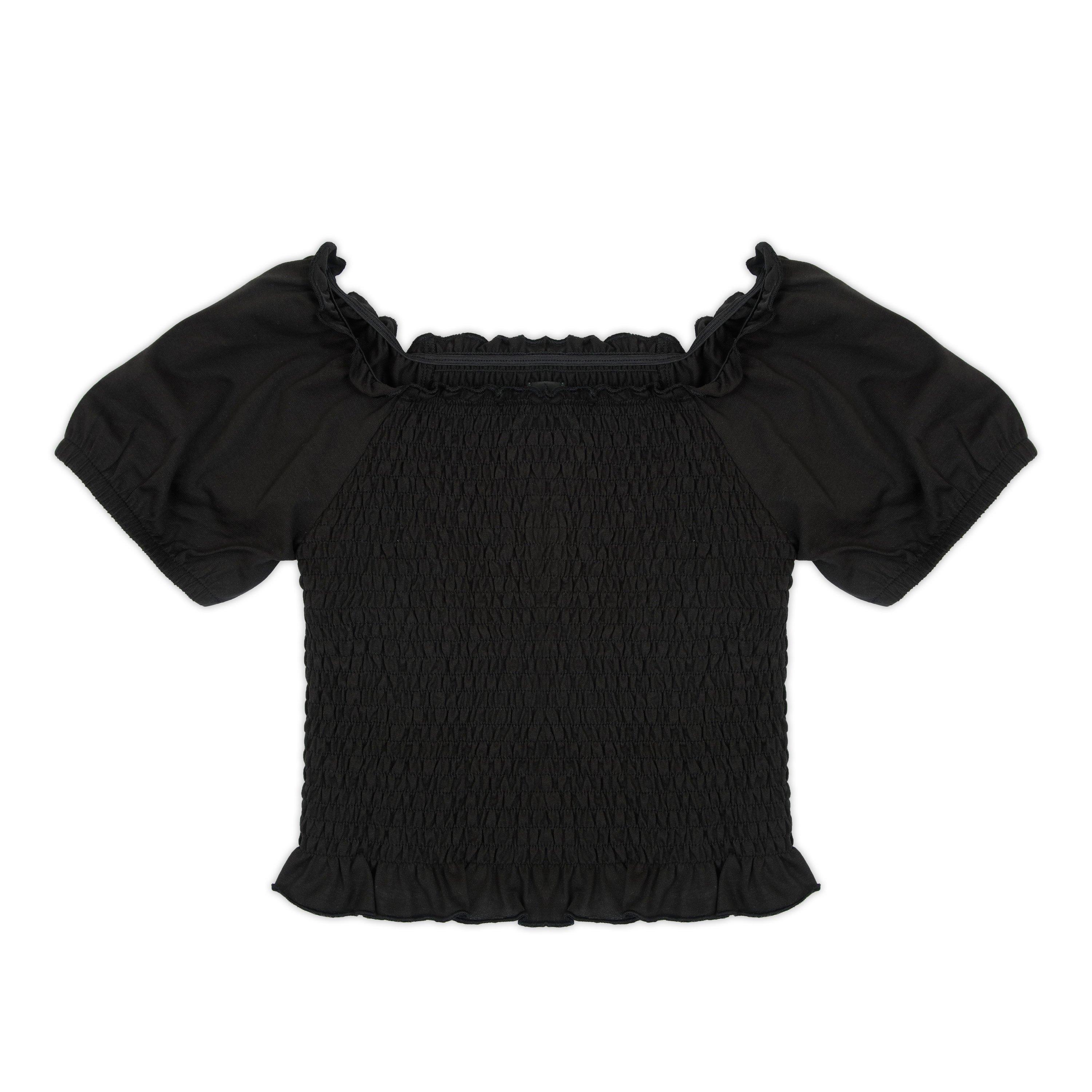 Blk/Ditsy - Firetrap - 2-pack Bardot Top Juniors - 1