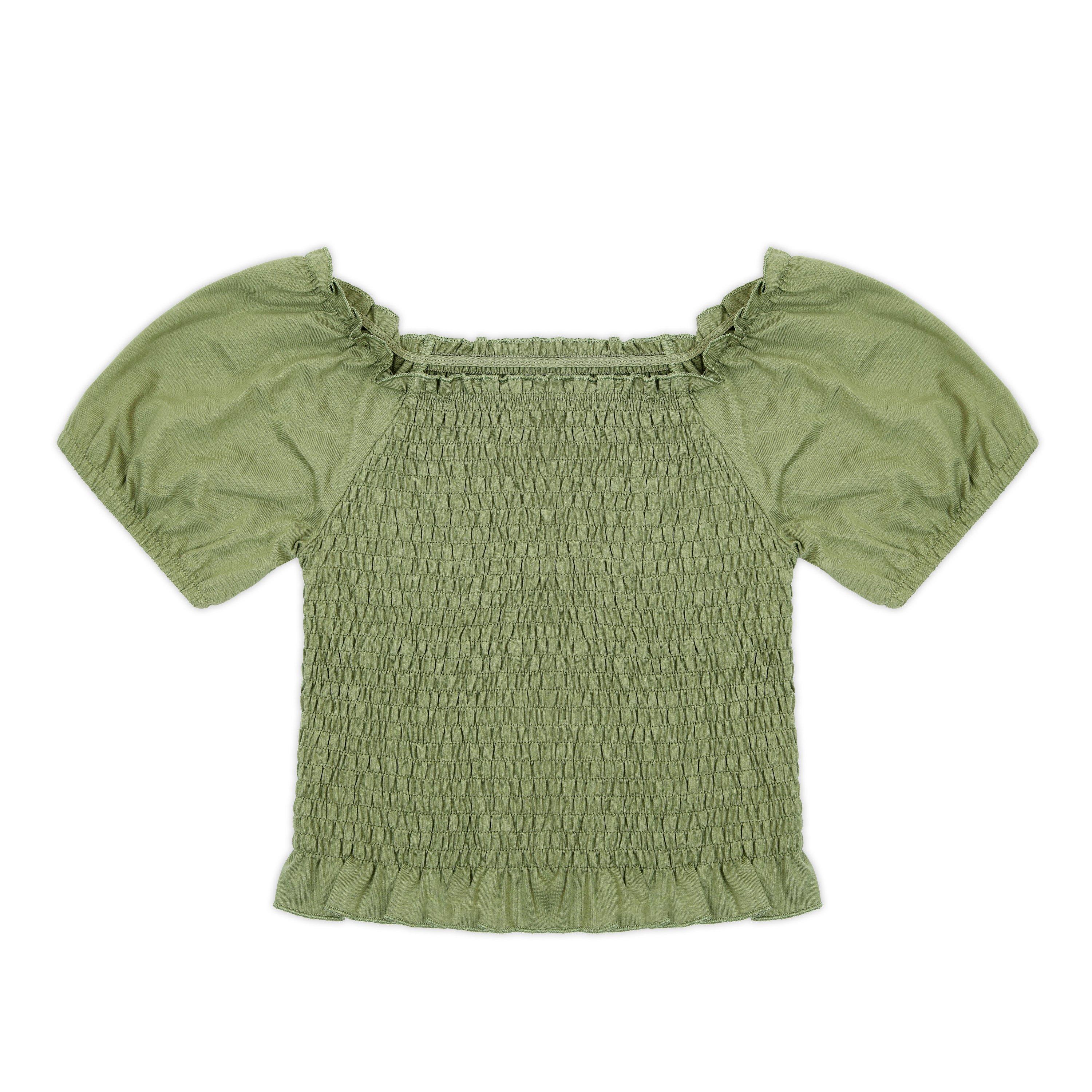 Blk/Ditsy - Firetrap - 2-pack Bardot Top Juniors - 3