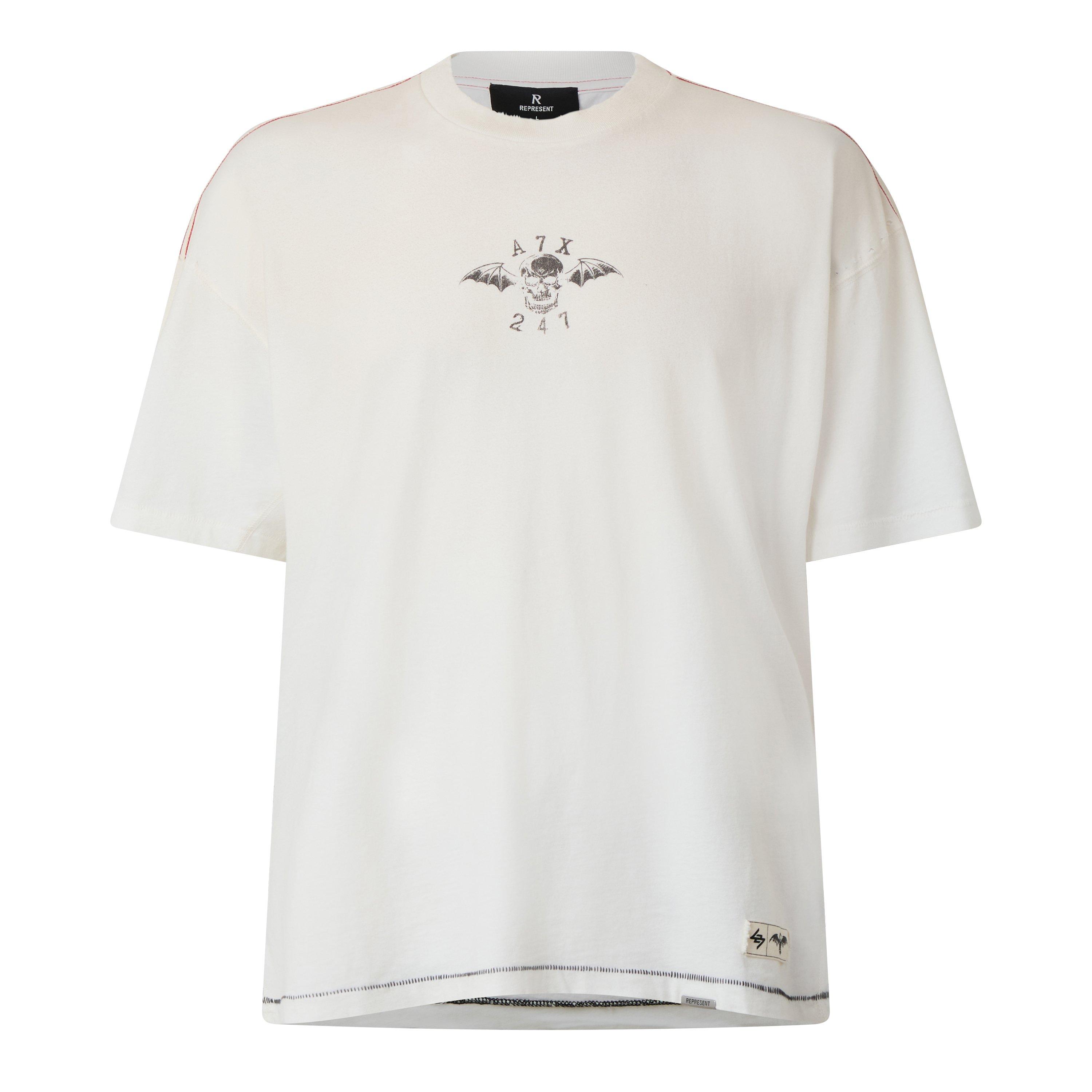 Vintage White - Represent 247 - R247 Sevenfold Tee Sn64 - 1