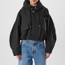 Jacquemus La Parka Courte Caraco Hooded Canvas Jacket