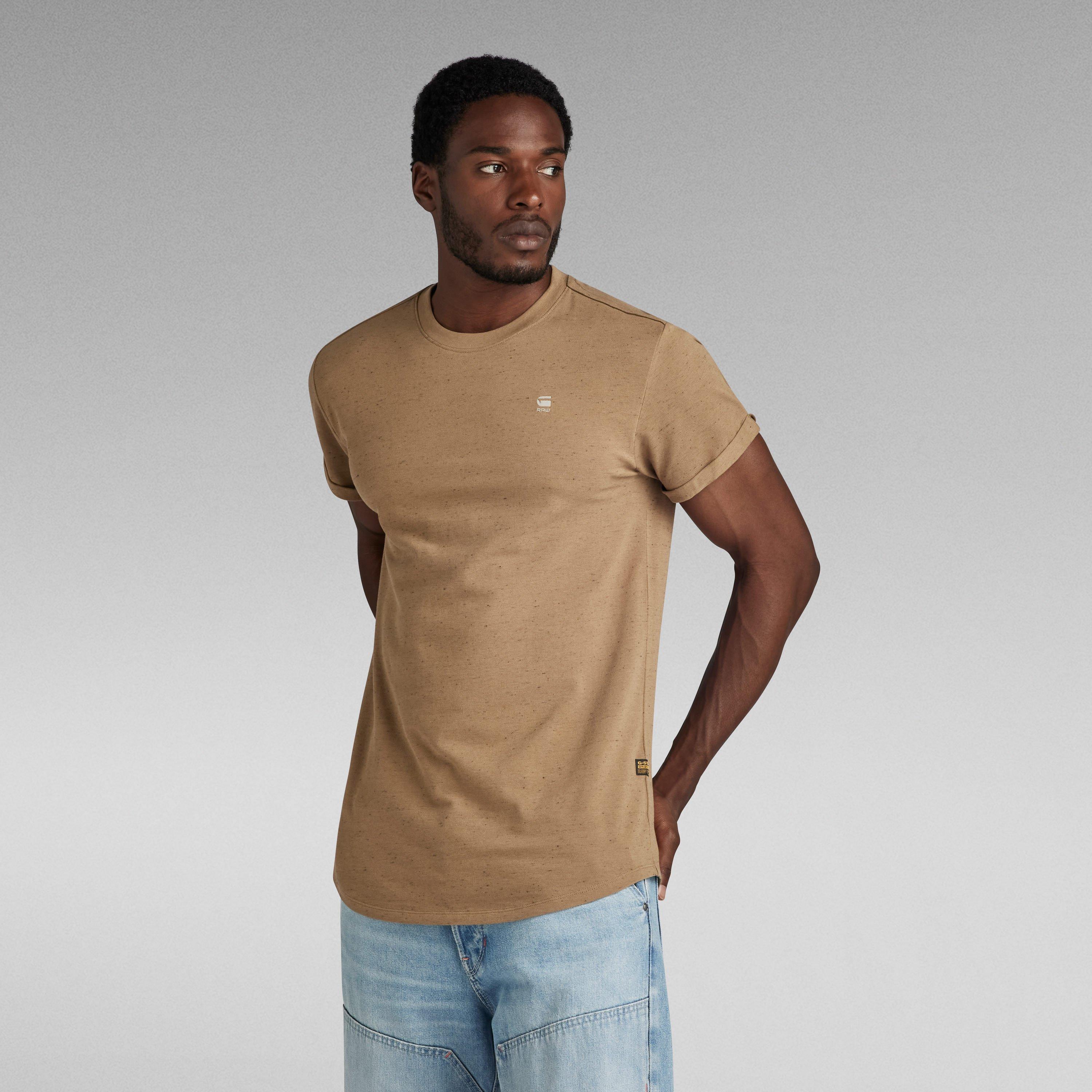 Dk Fawn Heather - G Star - Lash T-shirt - 4