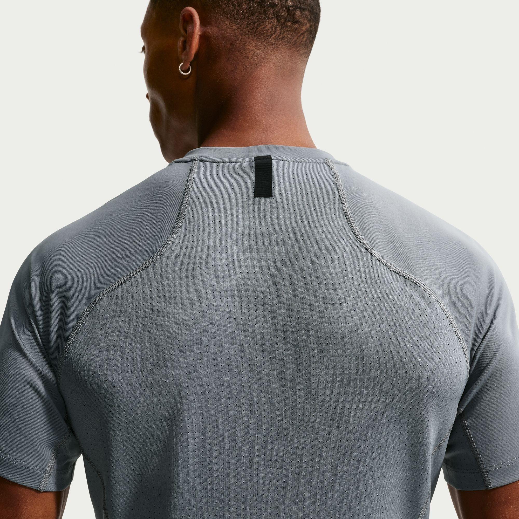 Smoke Grey - Nike - Pro Training Dri-FIT Short Sleeve Top Mens - 2
