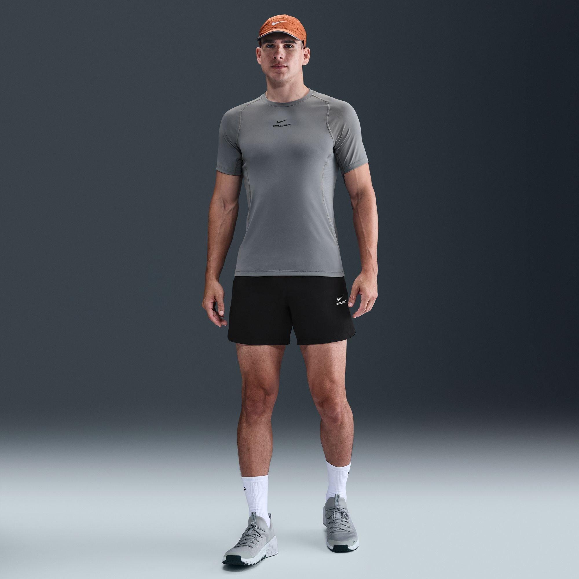 Smoke Grey - Nike - Pro Training Dri-FIT Short Sleeve Top Mens - 7