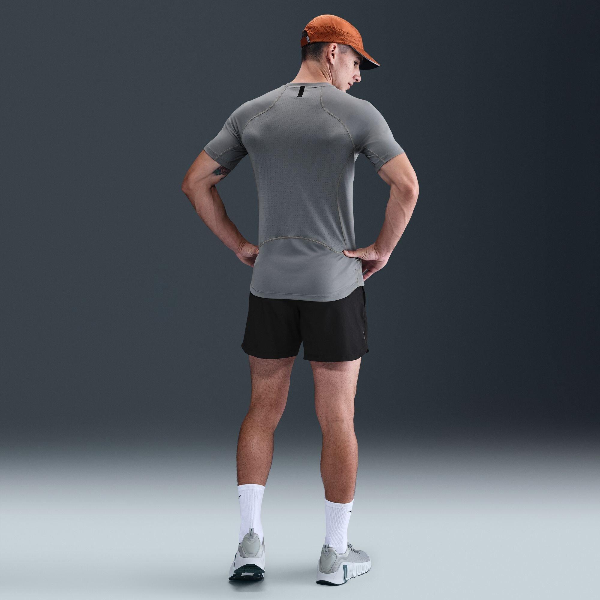 Smoke Grey - Nike - Pro Training Dri-FIT Short Sleeve Top Mens - 8
