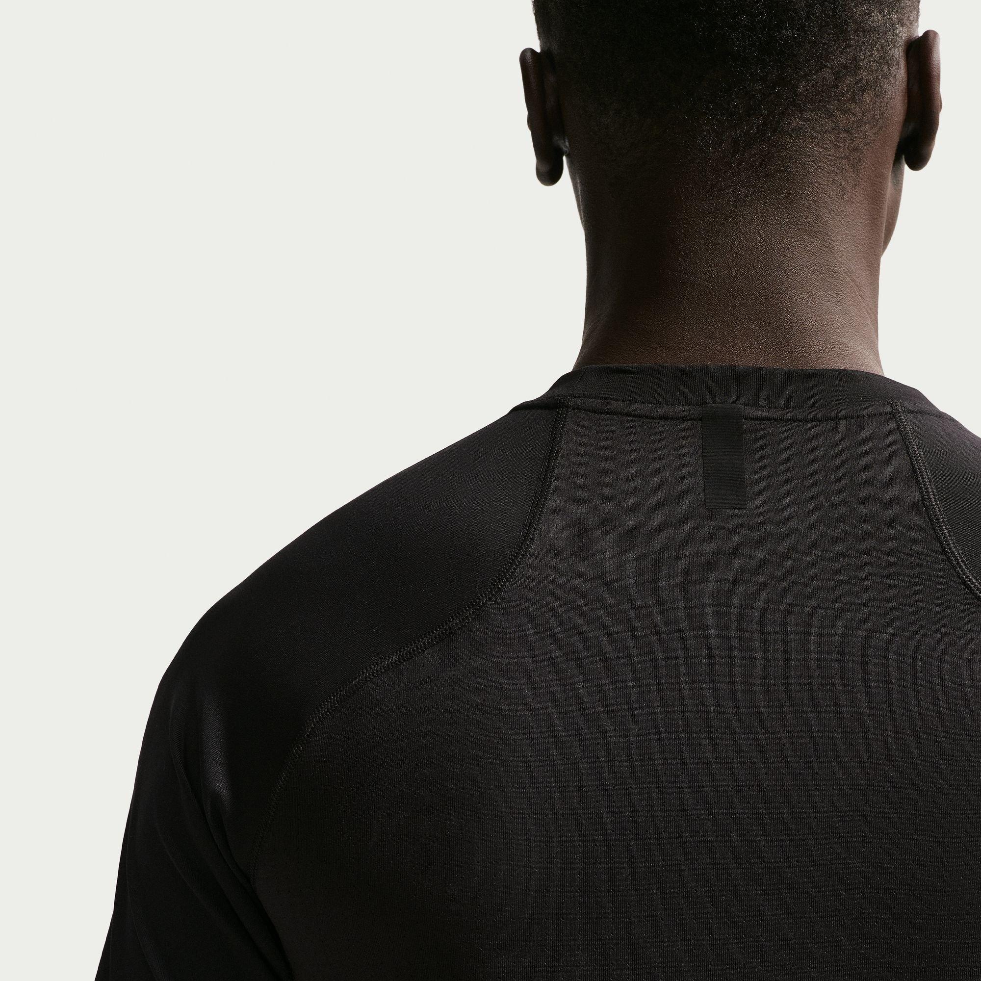 Preto/Branco - Nike - Pro Training Dri-FIT Short Sleeve Top Mens - 2