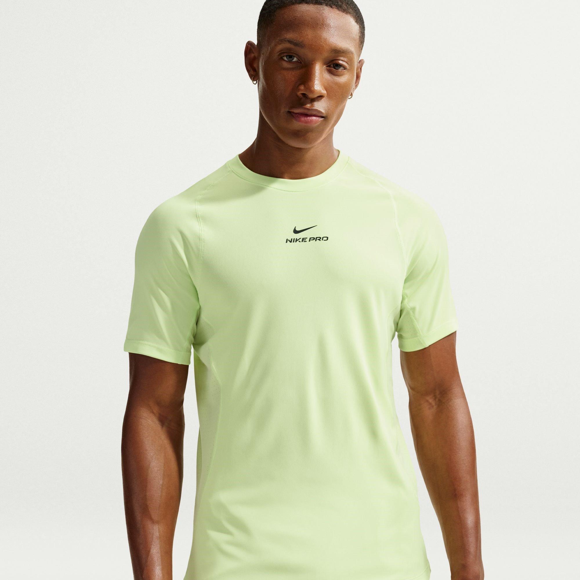 nike training short sleeve mesh training top
