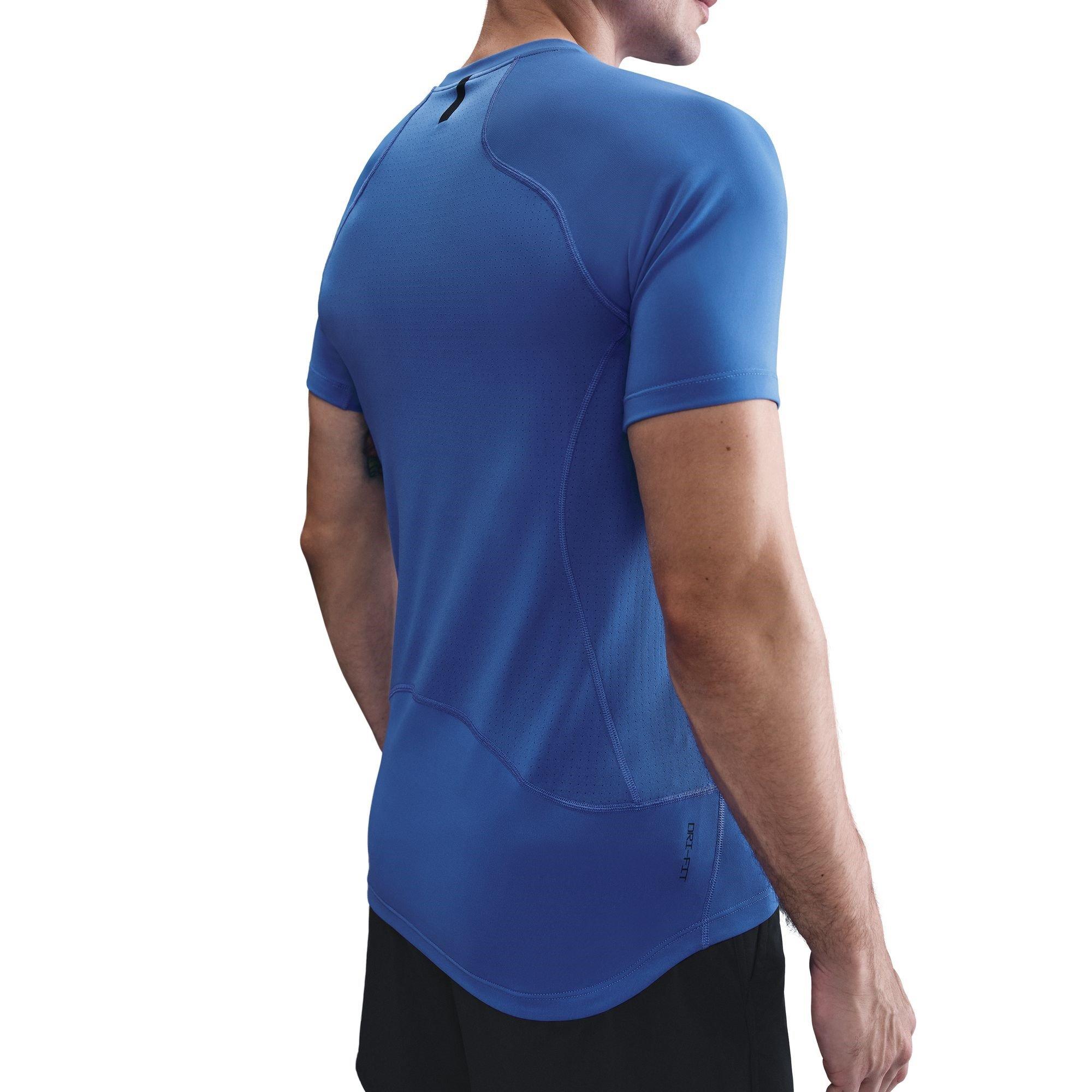 Comet Blue - Nike - Pro Training Dri-FIT Short Sleeve Top Mens - 2