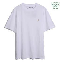 Farah Alexander Regular Fit Circular T-Shirt