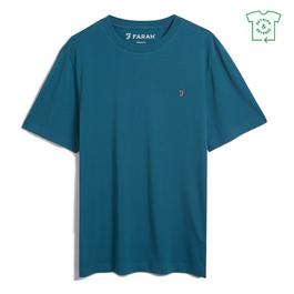 Farah Farah Alexander Regular Fit Circular T-Shirt