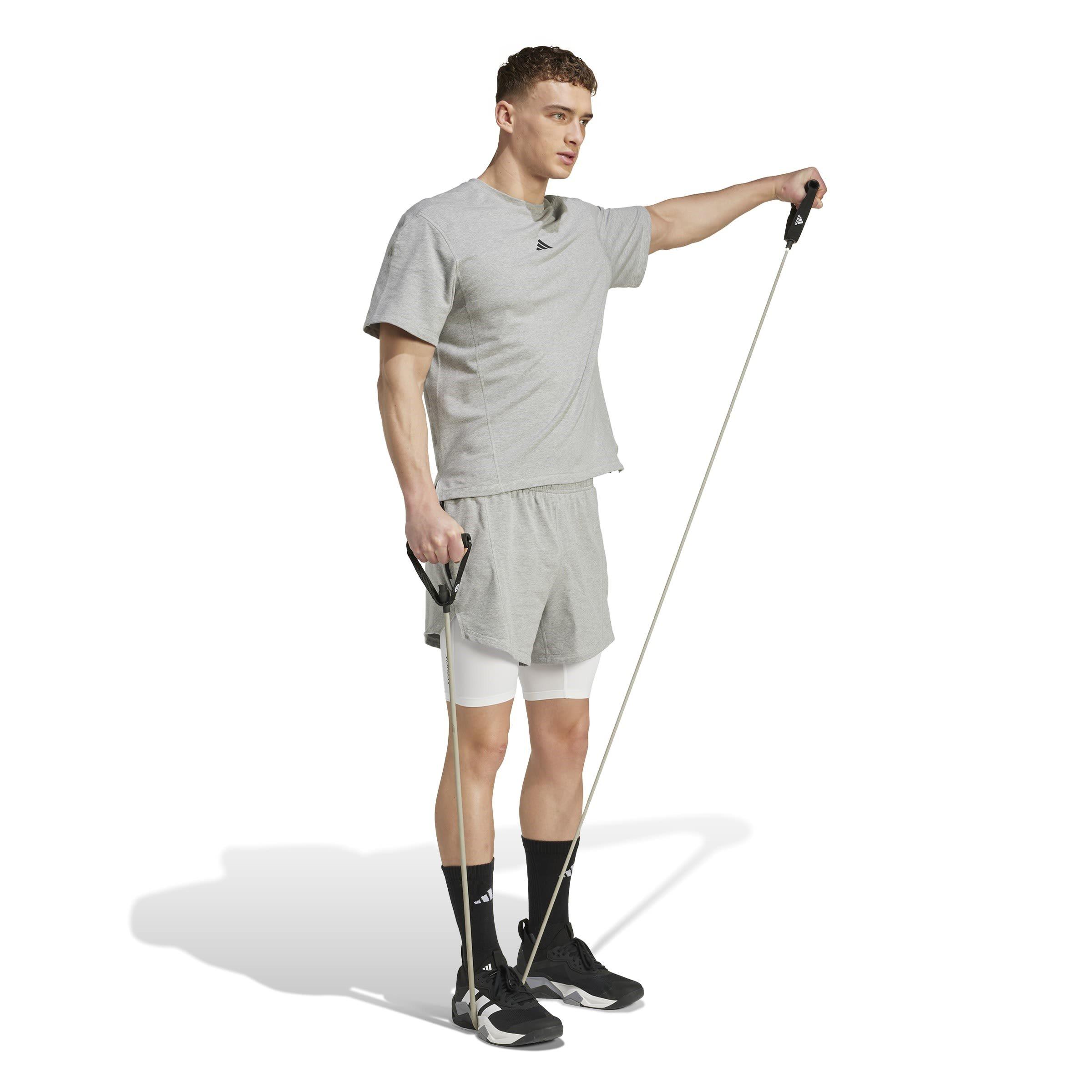 GREY - adidas - D4T X TEE Sn54 - 4