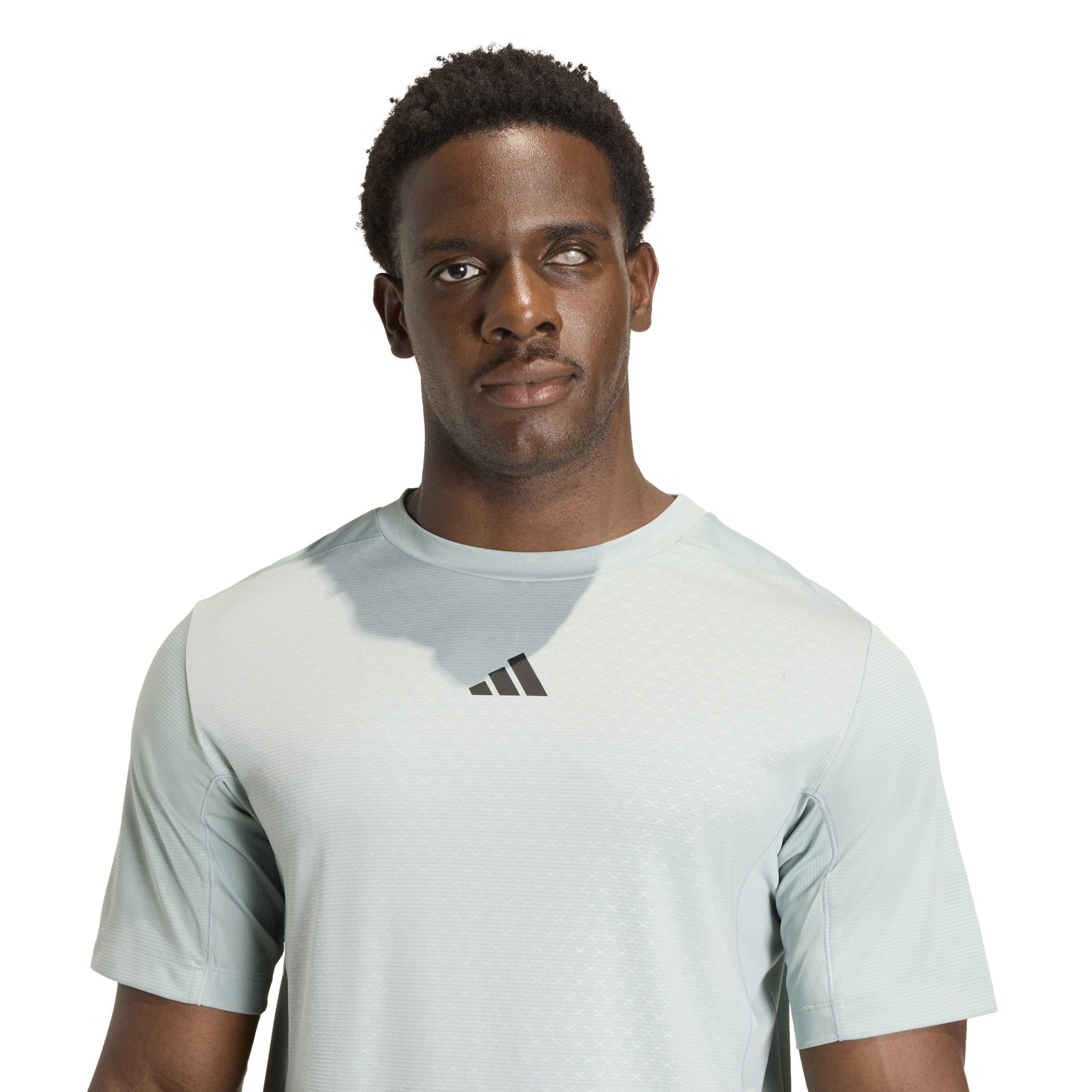Wonder Sage - adidas - Men's Short Sleeve Performance Gym Top - 4