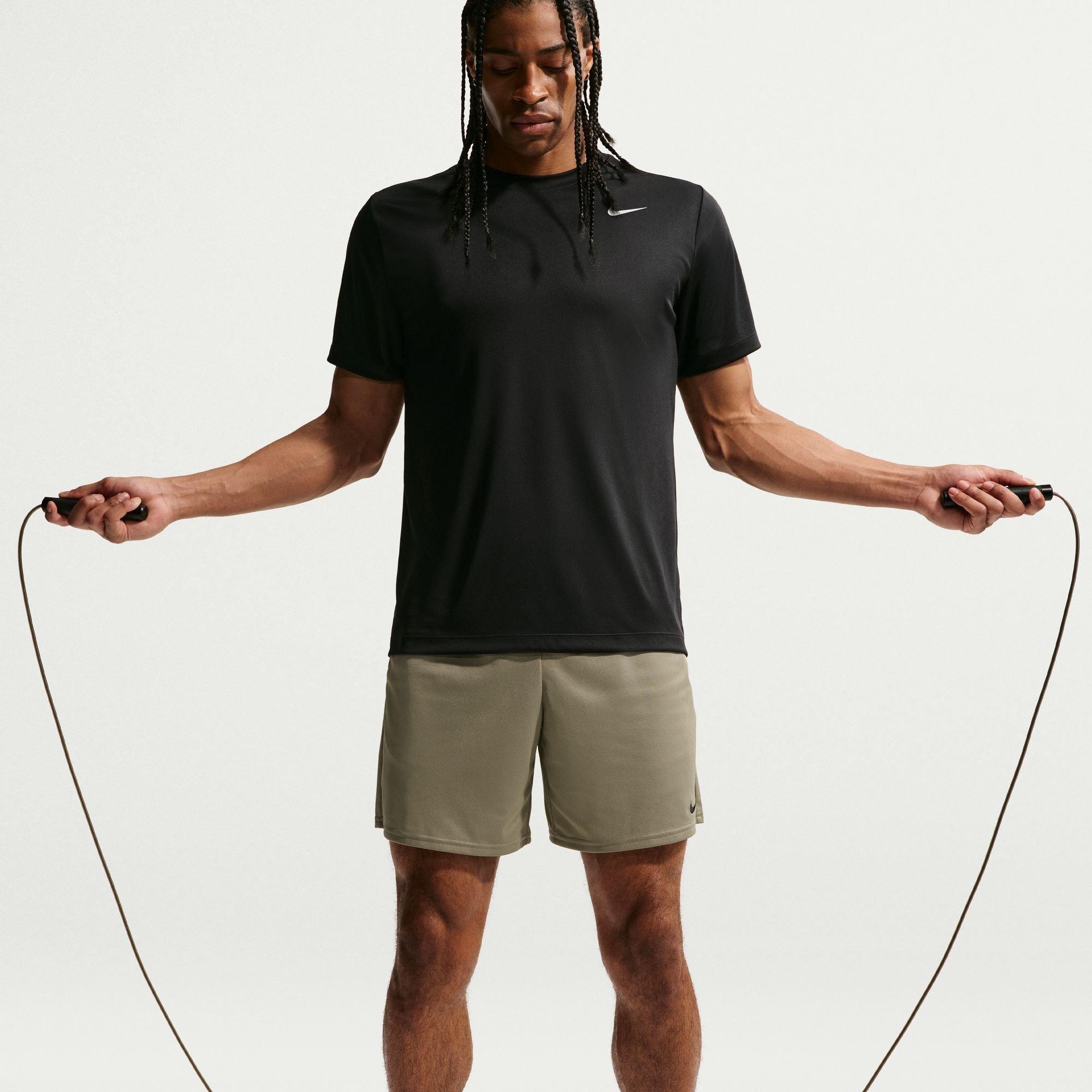 Black - Nike - Men's Flex Short Sleeve Performance Gym Top - 3