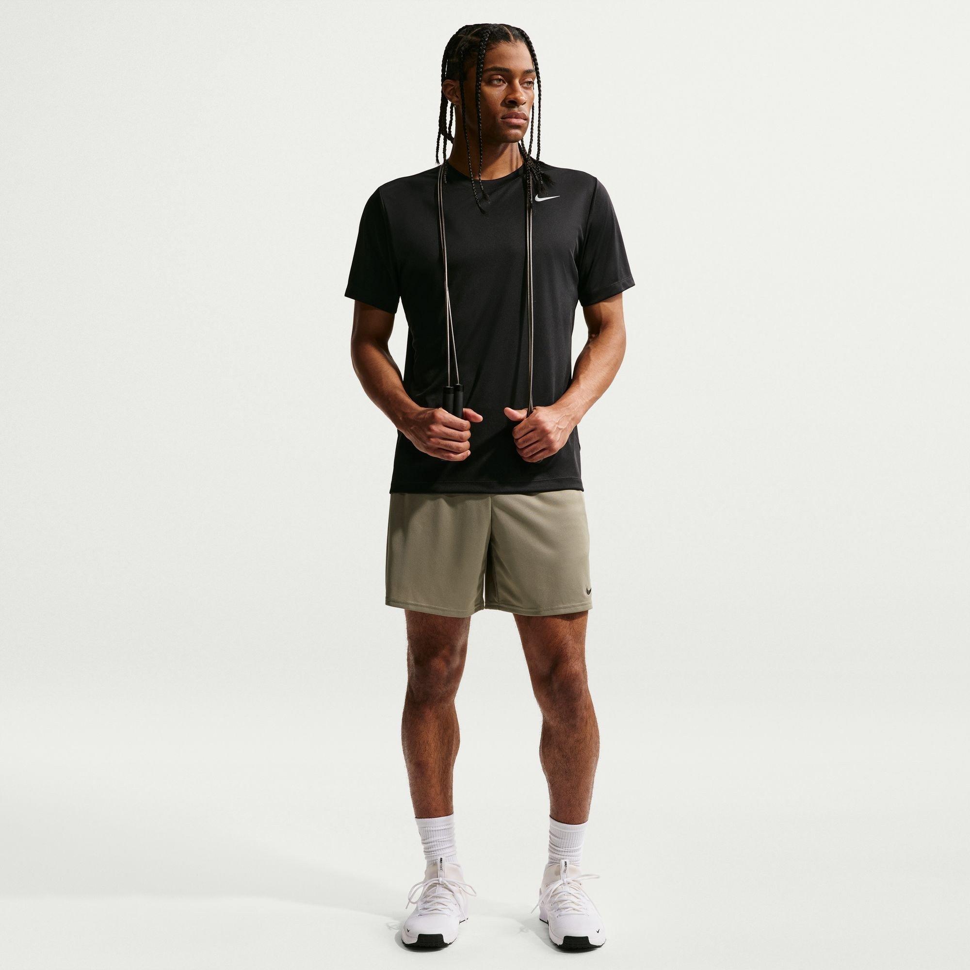 Black - Nike - Men's Flex Short Sleeve Performance Gym Top - 5