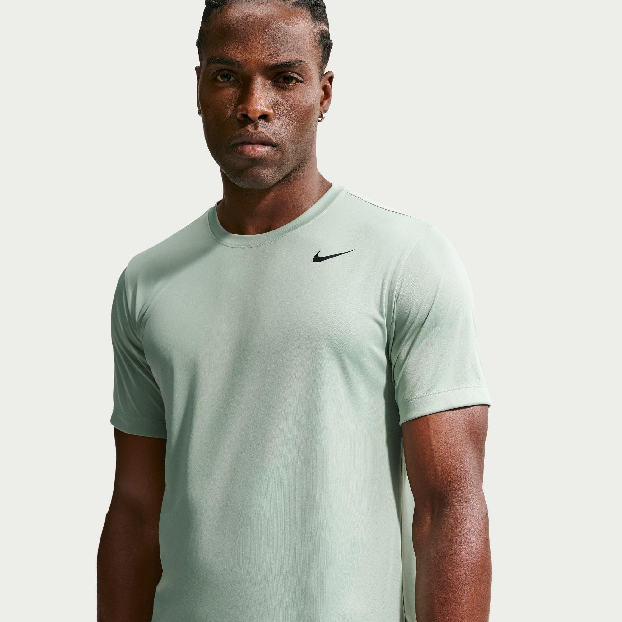 Nike Men's Flex Short Sleeve Performance Gym Top - Steam - S