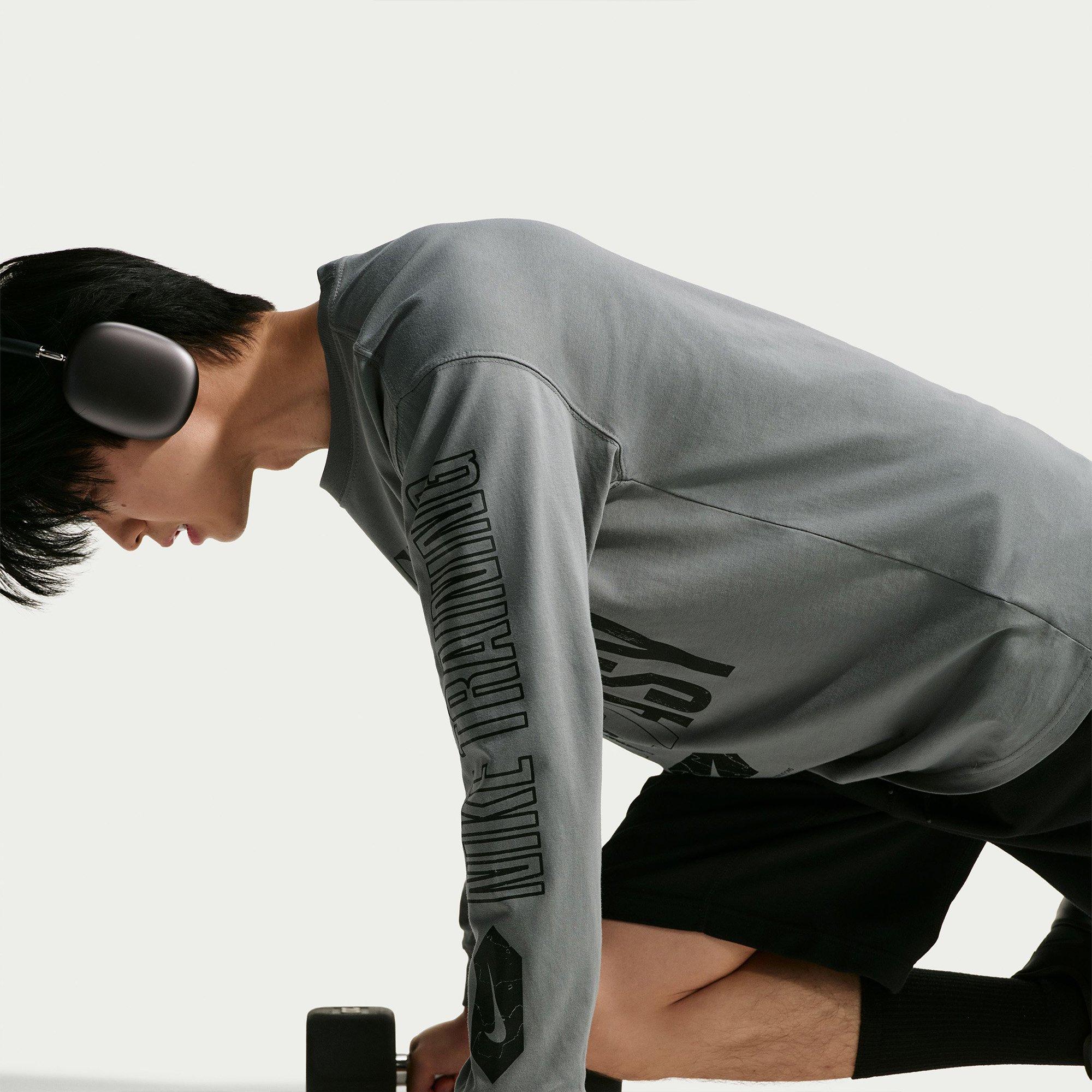 Grey/Black - Nike - Nike Ls Make Hard E Sn71 - 3