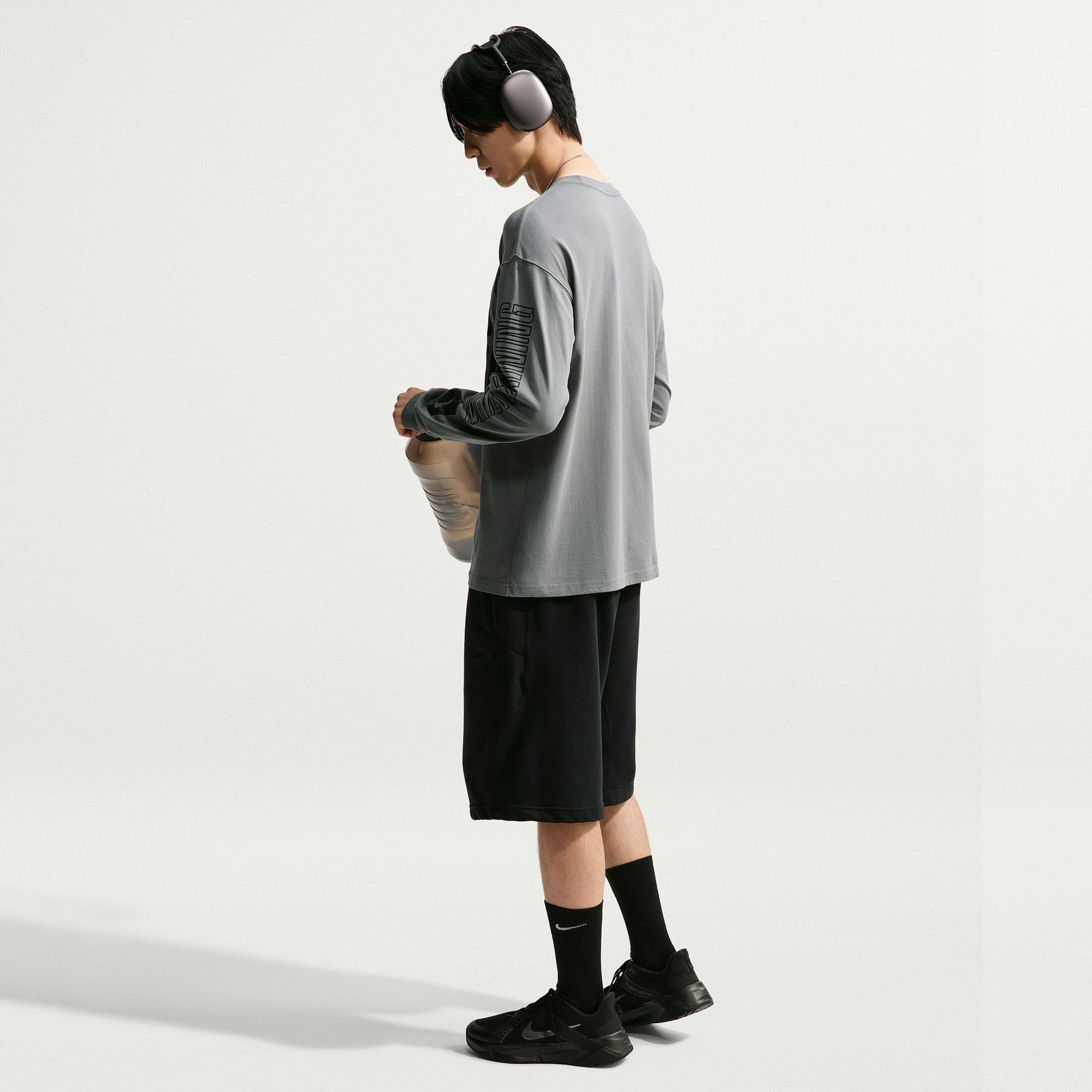 Grey/Black - Nike - Nike Ls Make Hard E Sn71 - 6