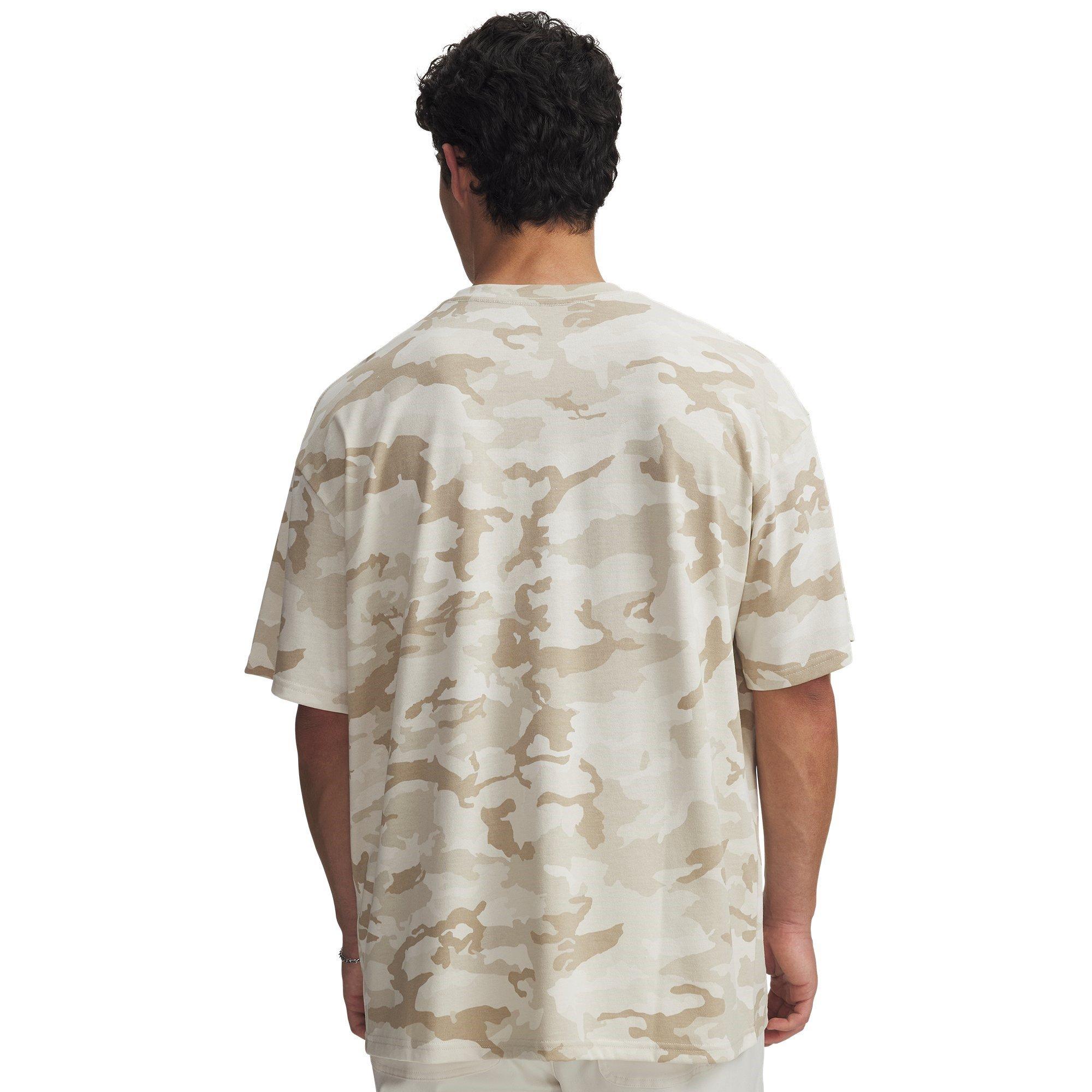 Stone/White - Under Armour - UA Ath Dpt AOP SS Sn00 - 2