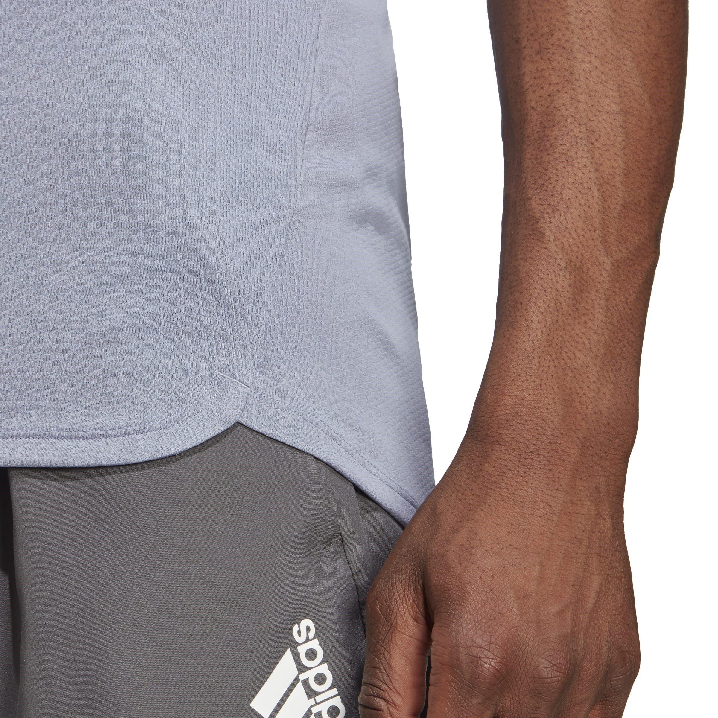 Silv Violet - adidas - Designed 4 Training HEAT.RDY Training T-Shirt Mens - 6