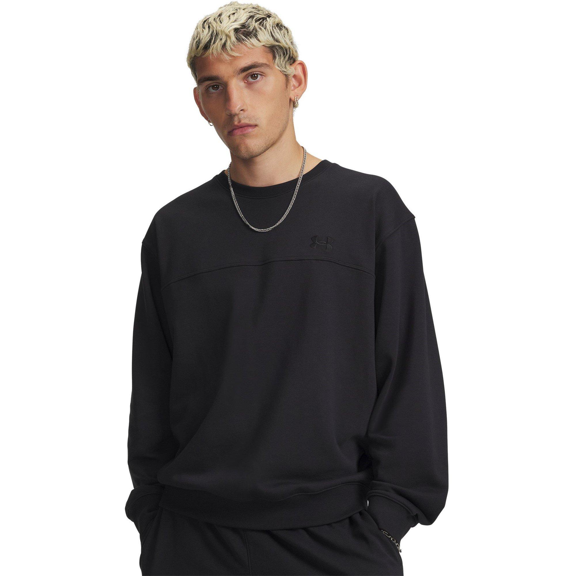 Under Armour Men's Crew Sweatshirt - Black/Black - S